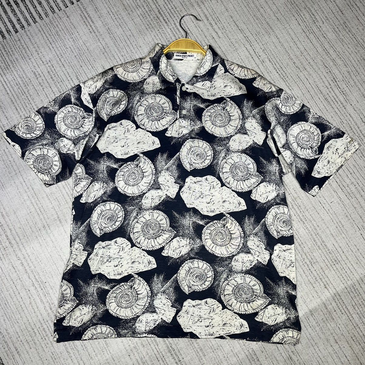 Kansai Yamamoto a39 Vintage Kansai Sports Project Fossil Seashell Size US M / EU 48-50 / 2 - 3 Thumbnail
