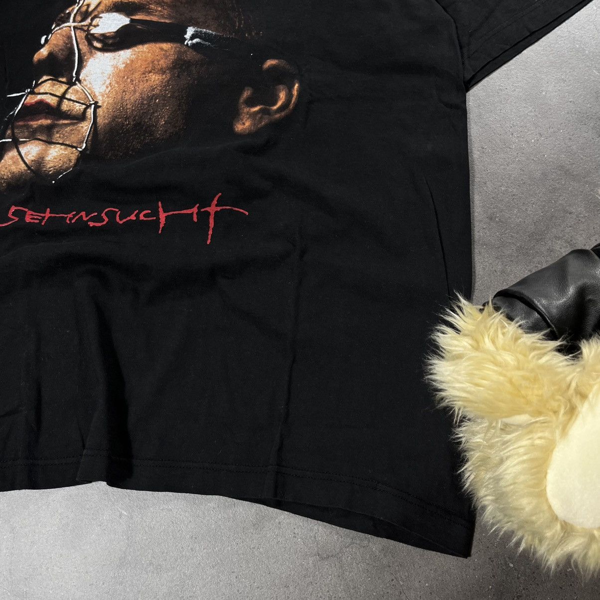 Band Tees Vintage 90s Rammstein Sehnsucht big face logo tshirt tee Size US L / EU 52-54 / 3 - 6 Thumbnail