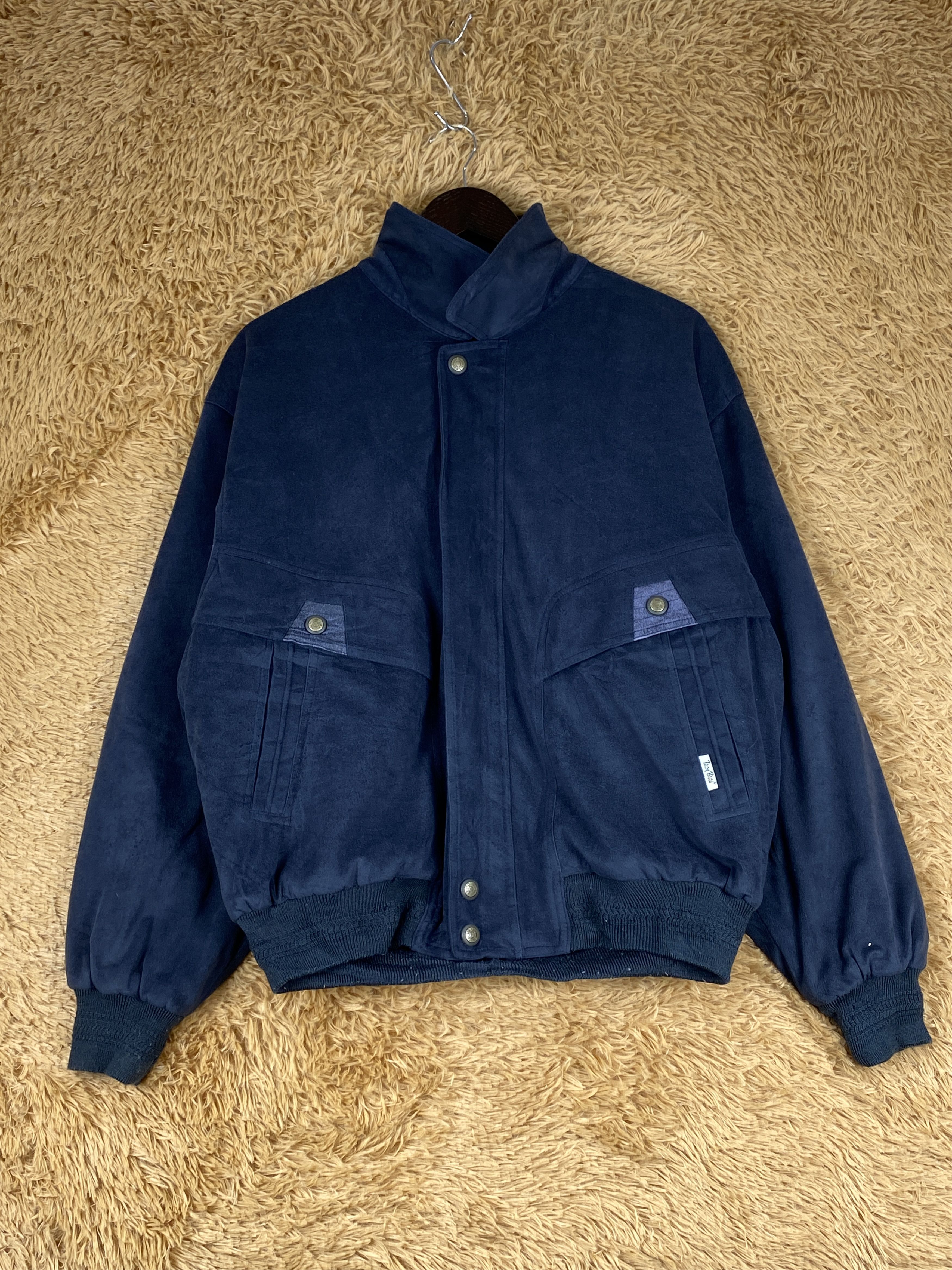 Japanese Brand Vintage Troy Bros Zip Up Jacket J1808 Size US L / EU 52-54 / 3 - 1 Thumbnail