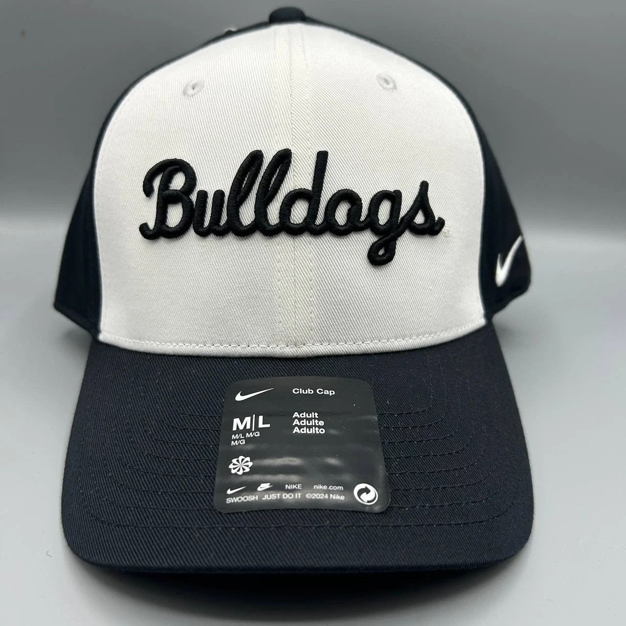 Nike Georgia Bulldogs x Nike Club Hat Men M-L Strap Back Cotton Size ONE SIZE - 1 Thumbnail