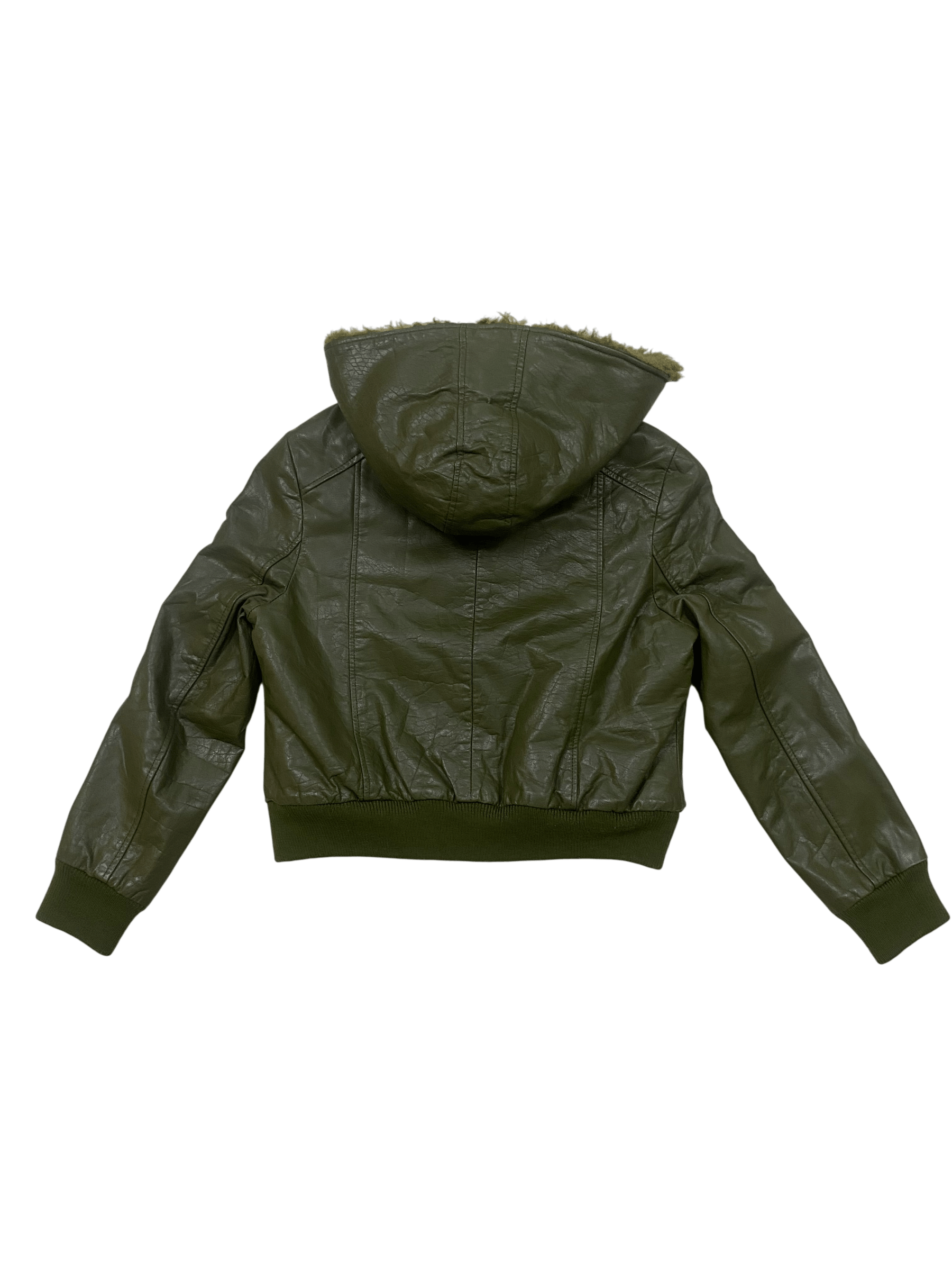 Frye Hooded Shearling Leather Jacket Size S / US 4 / IT 40 - 2 Thumbnail