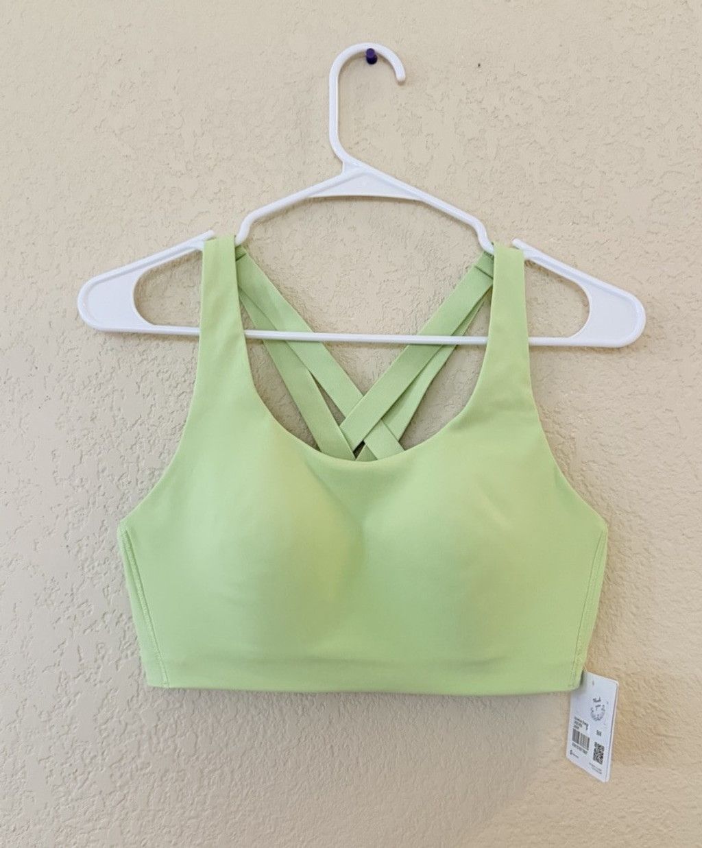 Lululemon LULULEMON ENERGY HIGH SUPPORT BRA LEMONGRASS SIZE 38D NWT Size XL / US 12-14 / IT 48-50 - 5 Thumbnail