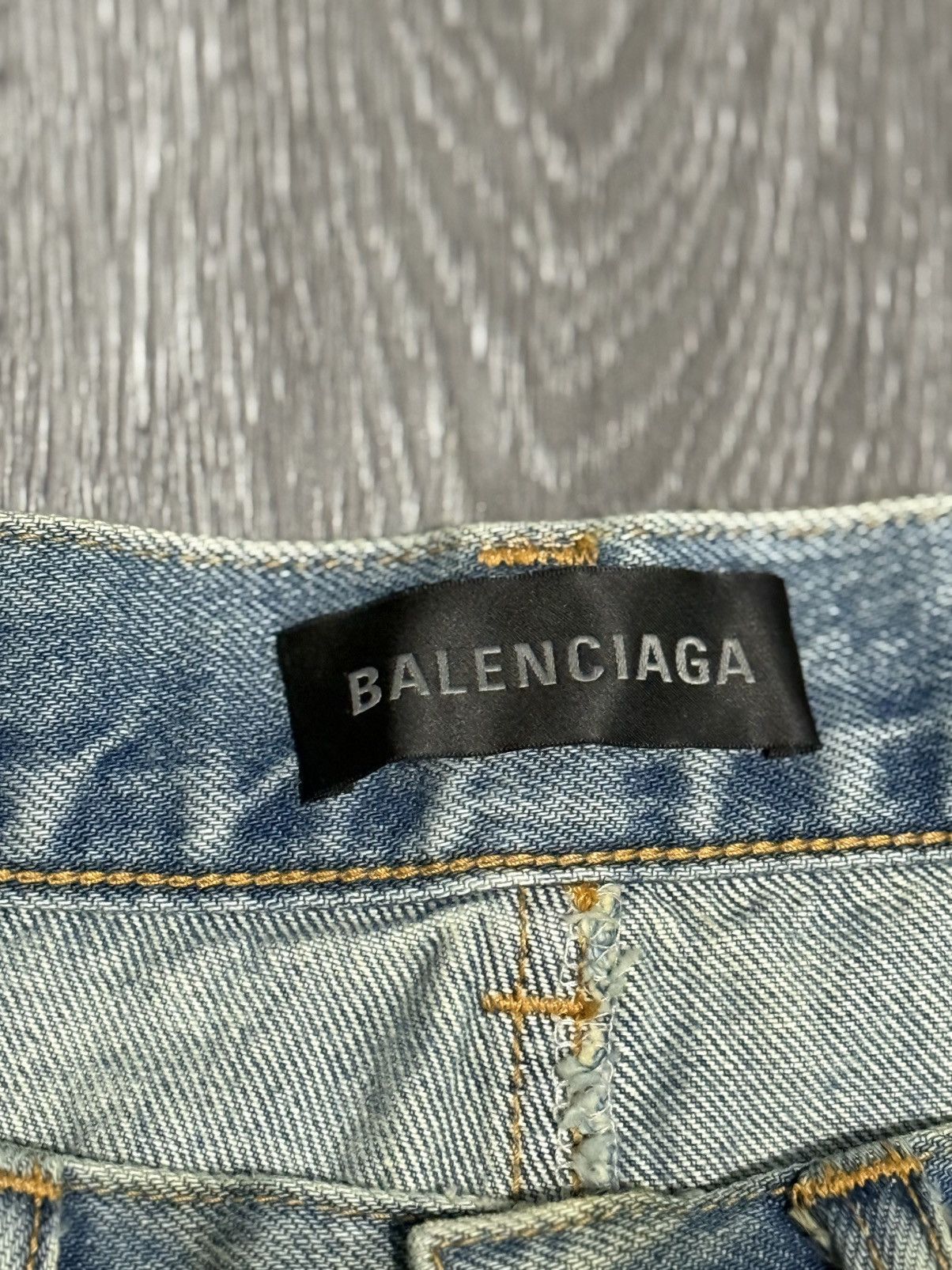 Balenciaga NWT Balenciaga 2022 Denim Sleeveless Top / Size 38 Size S / US 4 / IT 40 - 6 Thumbnail