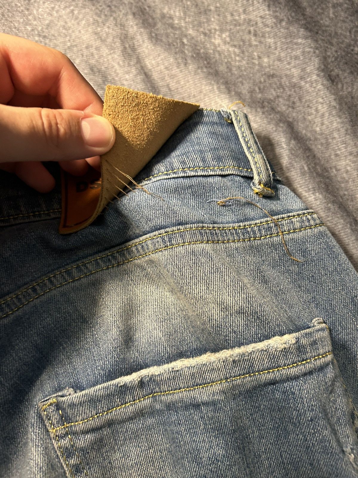 Dsquared2 DQUARED2 Ripped Denim Jeans Size US 34 / EU 50 - 8 Thumbnail