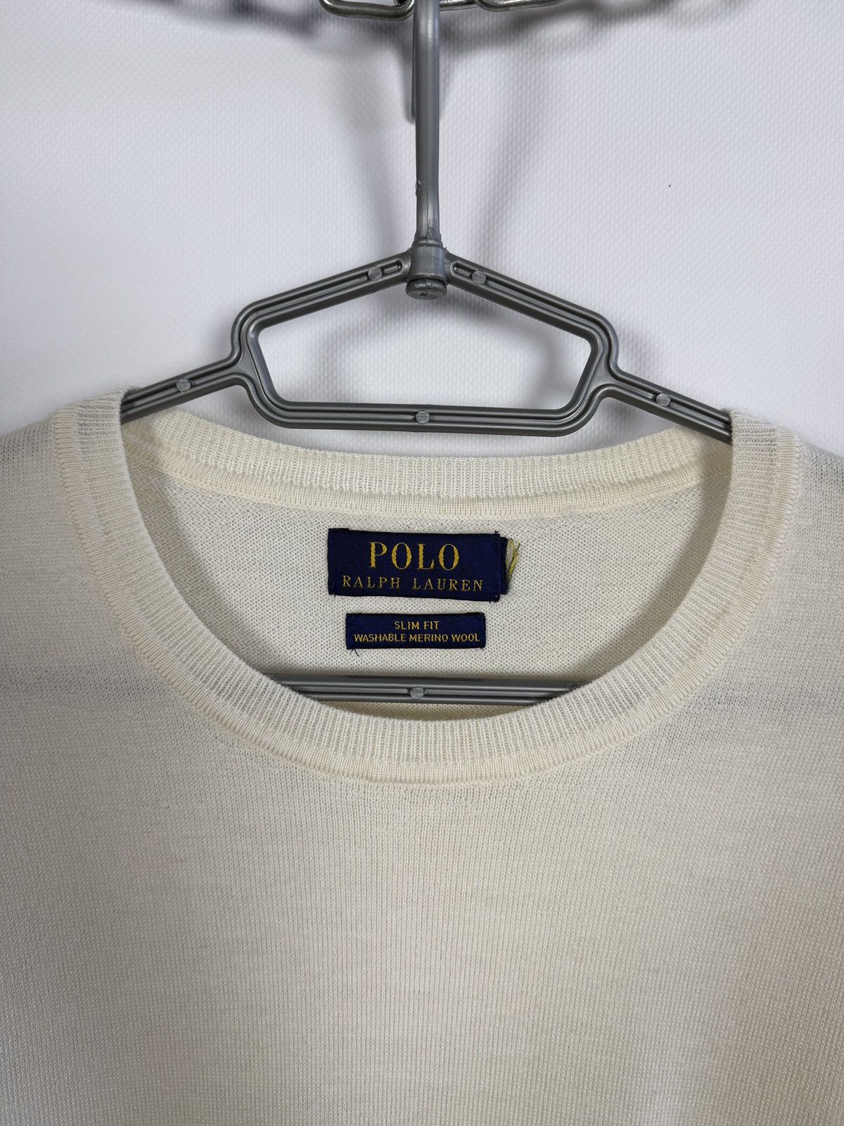 Polo Ralph Lauren Polo Ralph Lauren Washable Merino Wool Sweater Slim Fit XL Size US XL / EU 56 / 4 - 7 Thumbnail