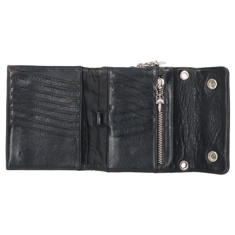 Chrome Hearts Chrome Hearts BIG SPOON Cross Button Wallet Size ONE SIZE - 3 Thumbnail