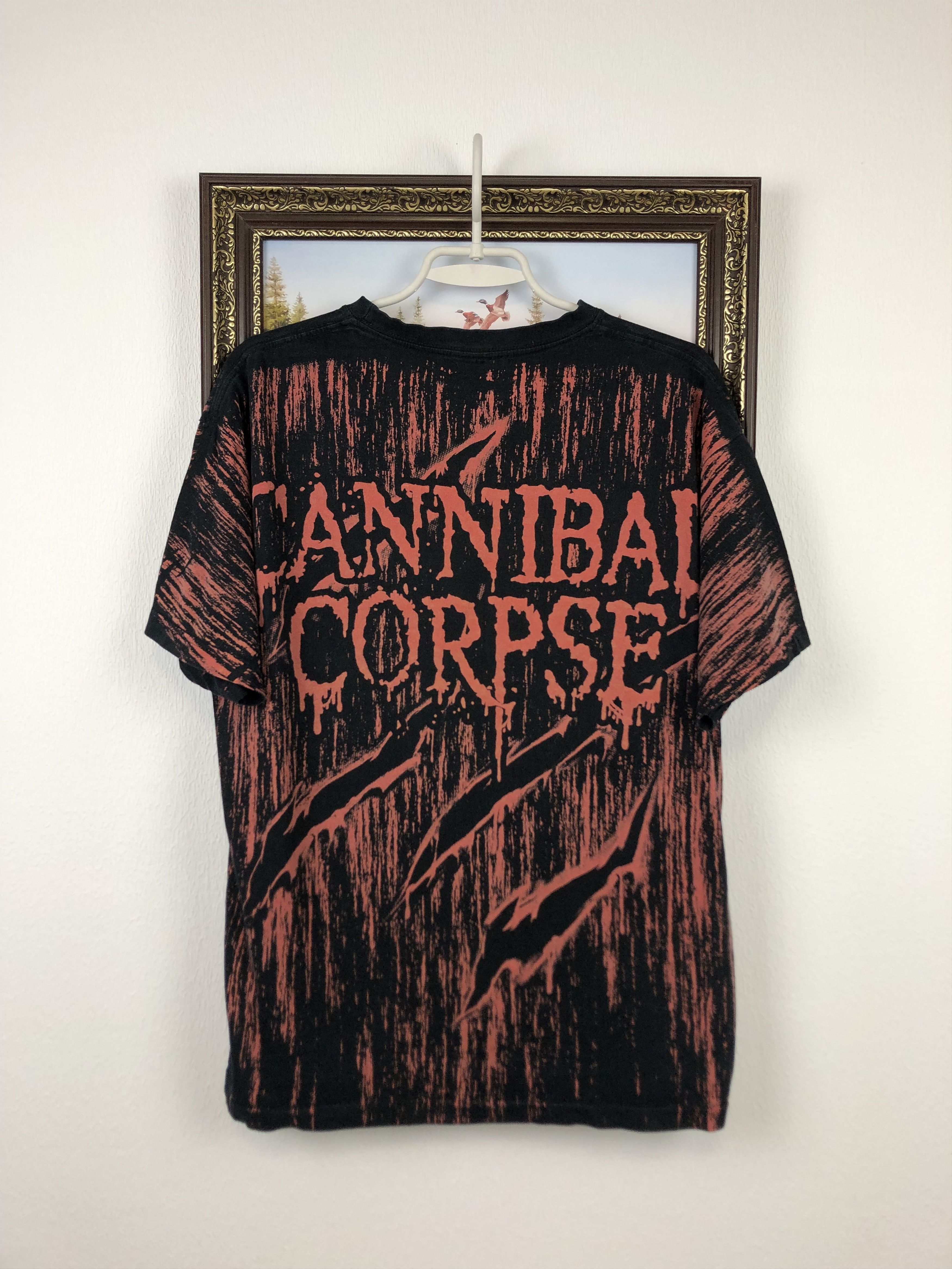 Vintage Cannibal Corpse Shirt Evisceration Plague Band Tee