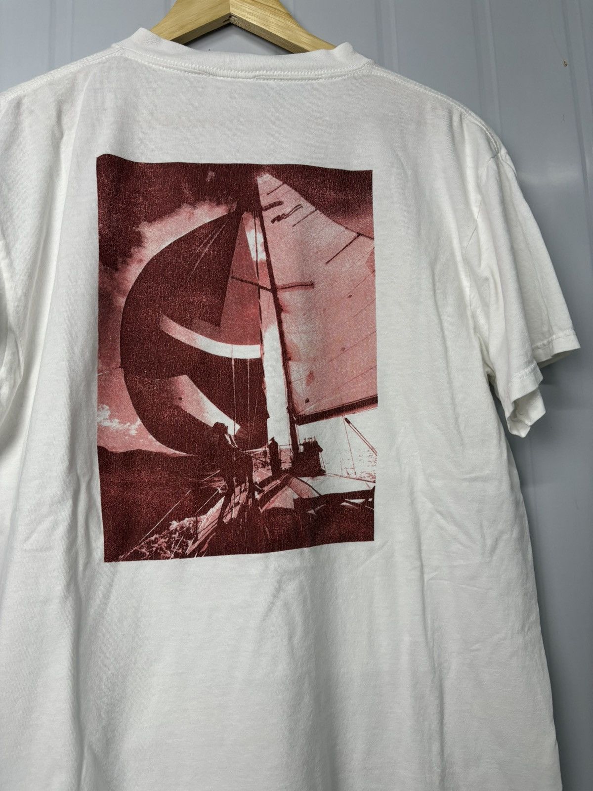 BMW × Vintage RARE! Vintage 90’s Art BMW Yatch Phototee Size US L / EU 52-54 / 3 - 1 Thumbnail