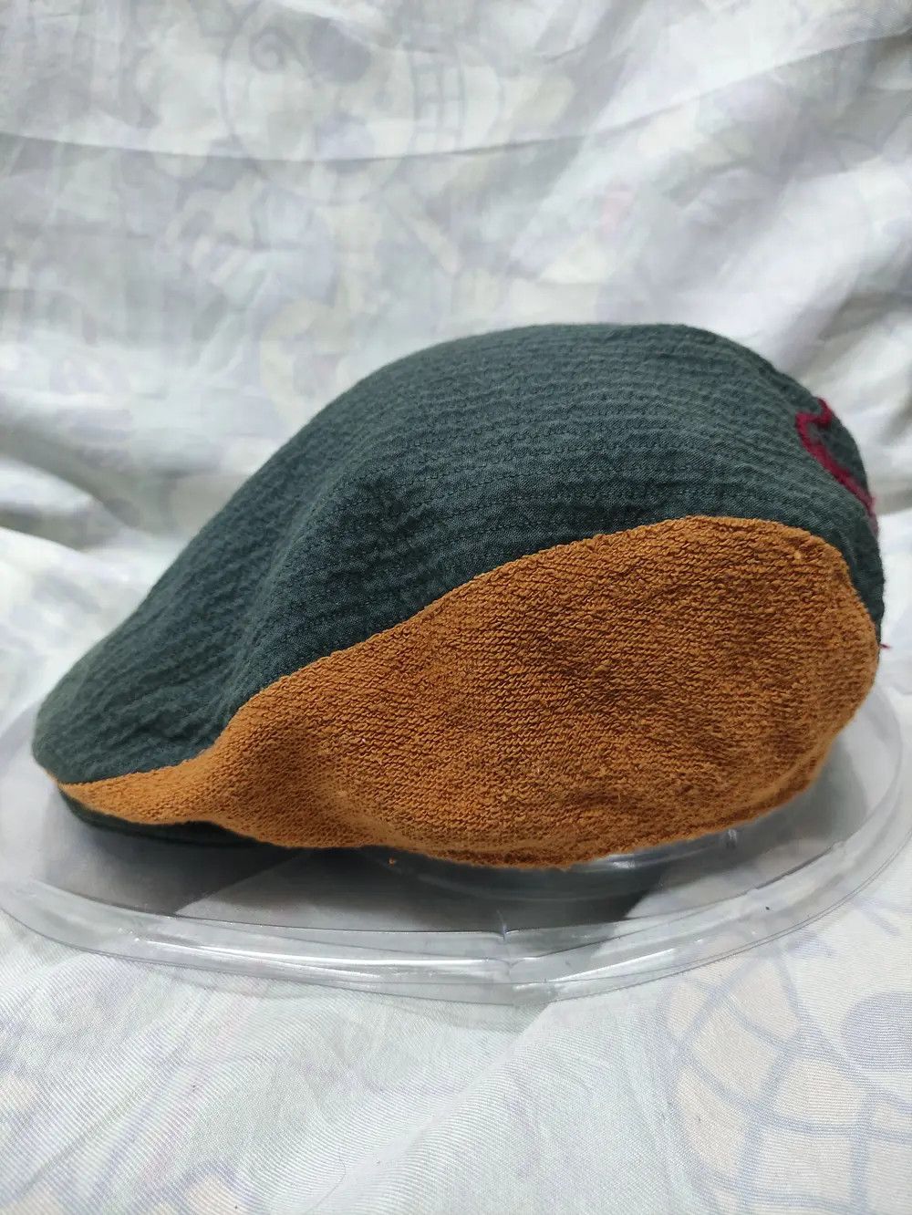 Japanese Brand GRACE VINTAGE BARETTA CAP EMOJI FROG Size ONE SIZE - 5 Thumbnail