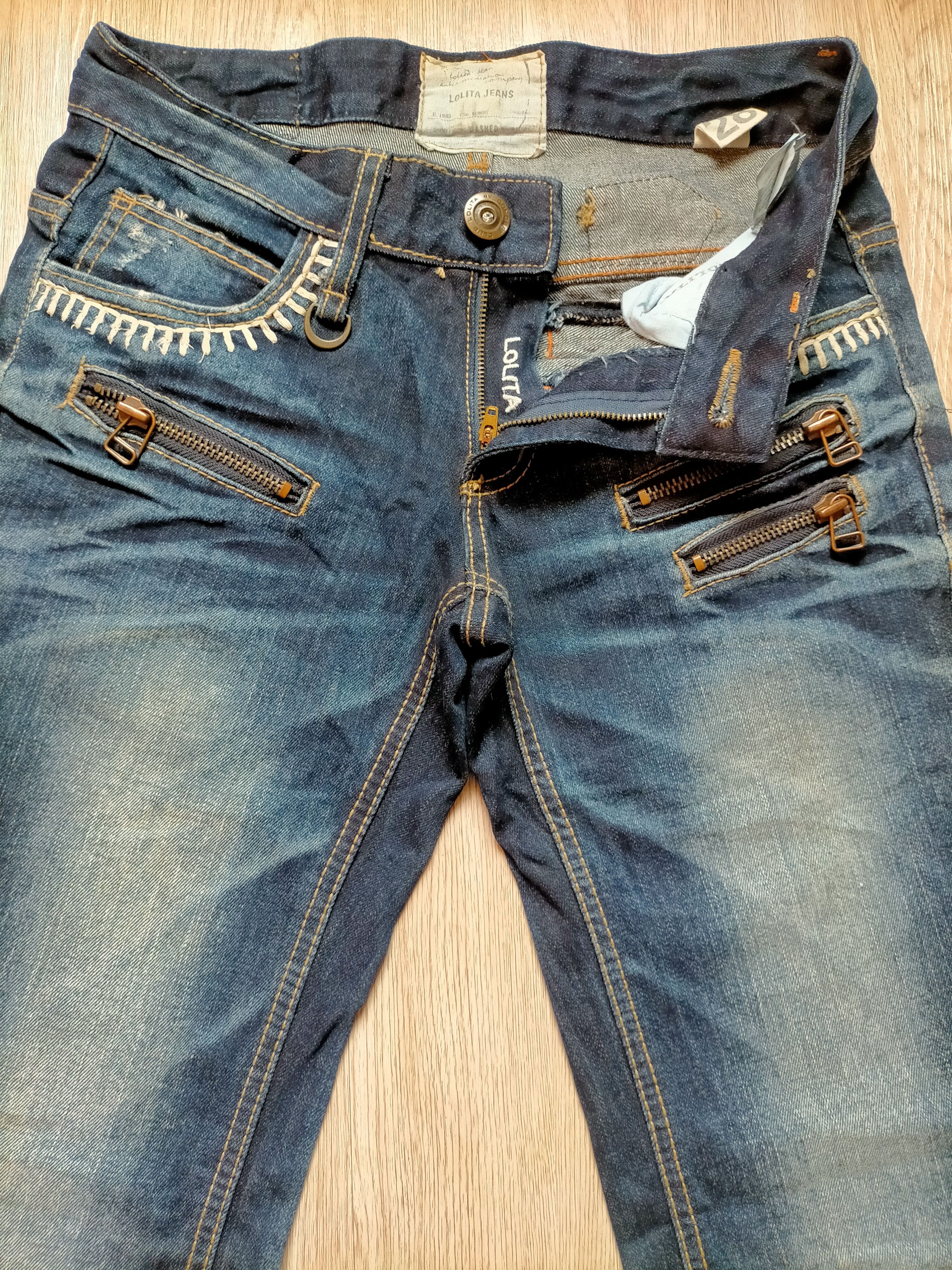 If Six Was Nine × Japanese Brand Flare Jeans Lolita Multizipped Buckle back boot cut Denim Size US 29 - 8 Thumbnail