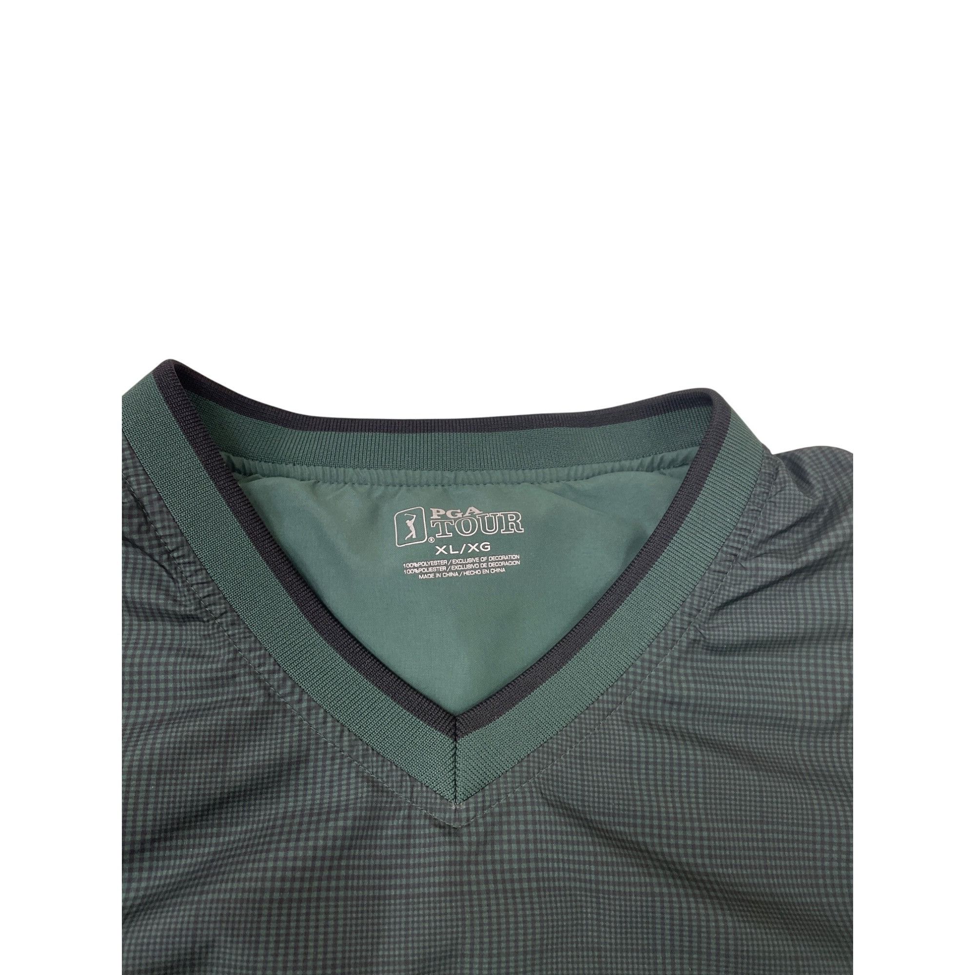 PGA Tour PGA Tour Mens Green Golf Pullover Jacket Windbreaker Size XL Size US XL / EU 56 / 4 - 4 Thumbnail