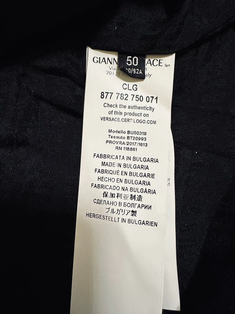Versace Versace Geometric graphic padded jacket jacket Size US L / EU 52-54 / 3 - 7 Thumbnail