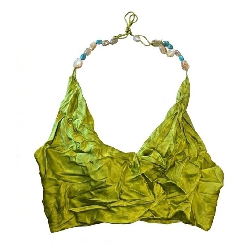 Lovers and Friends Lovers and Friends Diamanto Top in Pear Green, Size XS Size XS / US 0-2 / IT 36-38 - 3 Thumbnail