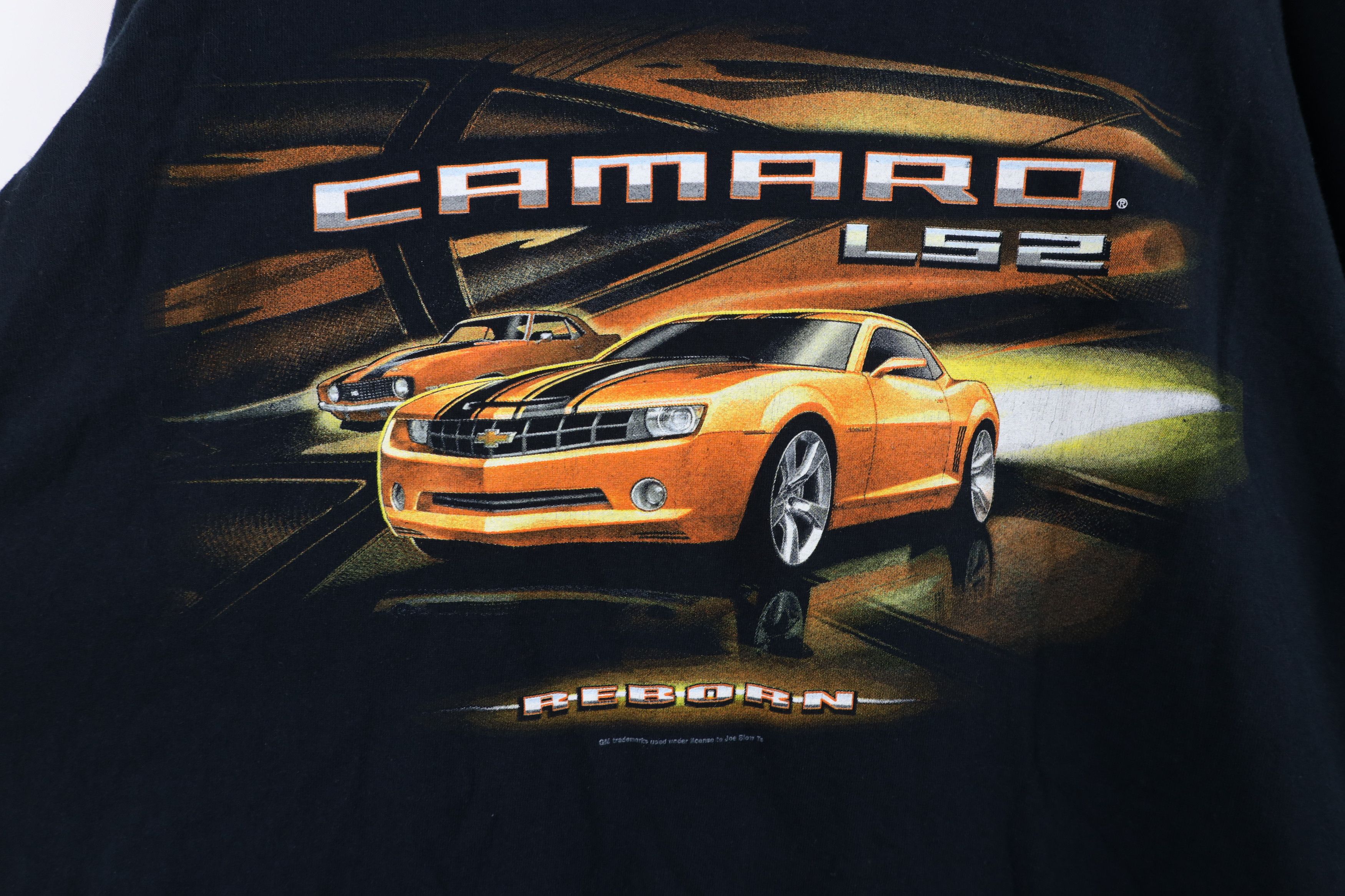 Vintage Vintage Y2K Spell Camaro LS2 Muscle Car Racing T-Shirt Black Size US XL / EU 56 / 4 - 11 Thumbnail