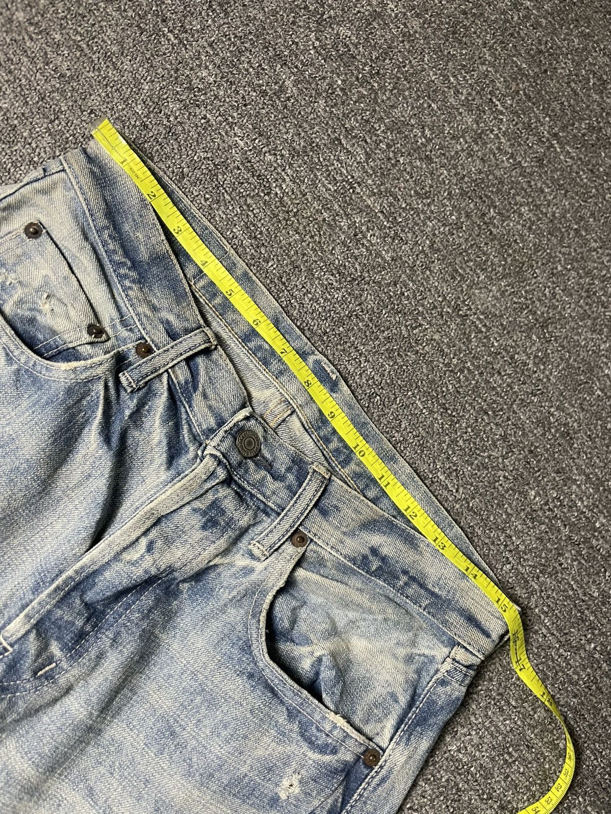 Japanese Brand × Vintage SPELL BOUND Straight Cut Jeans (91) Size US 30 / EU 46 - 7 Thumbnail
