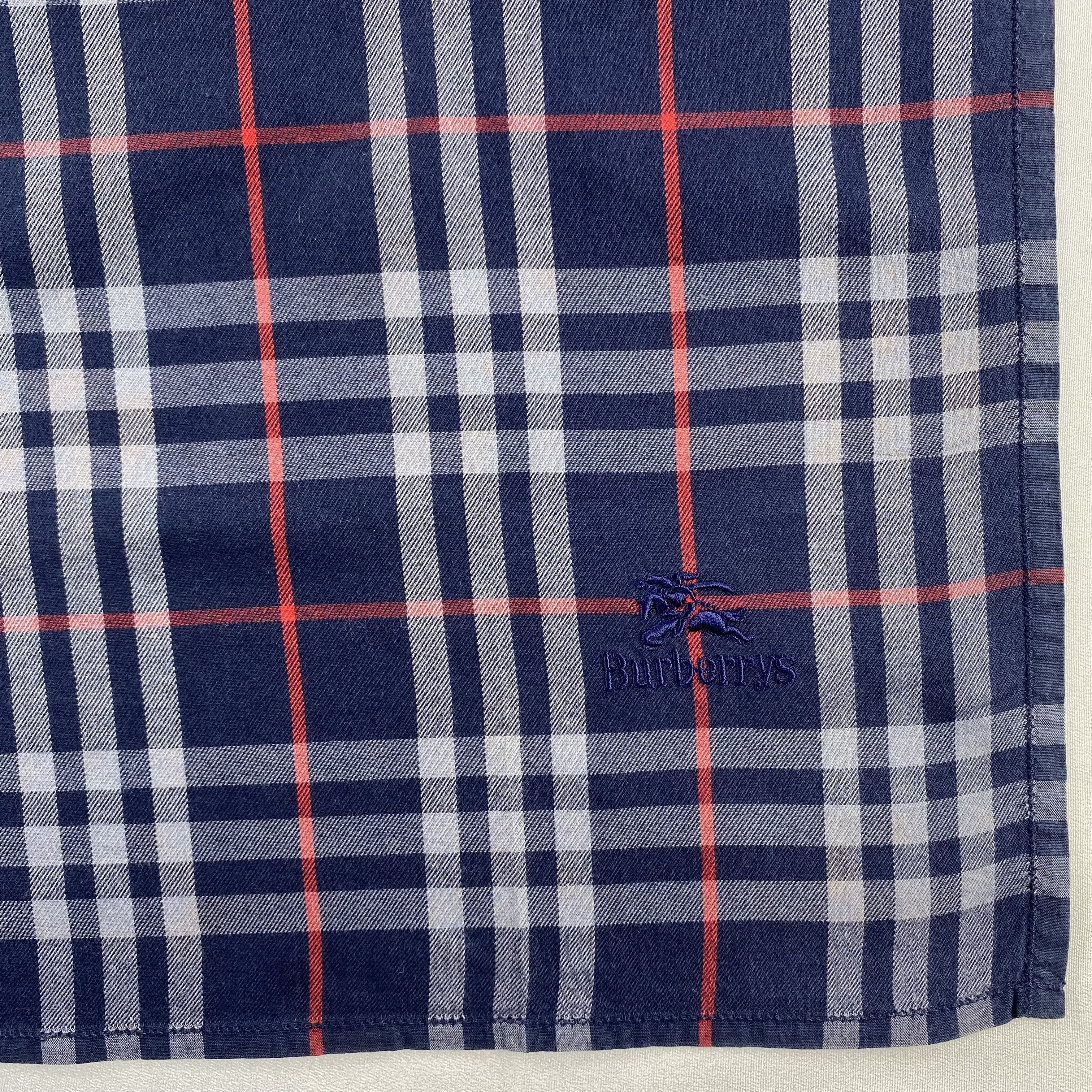 Burberry × Vintage Burberry Handkerchief / Neckerchief / Bandana-P1232 Size ONE SIZE - 3 Thumbnail