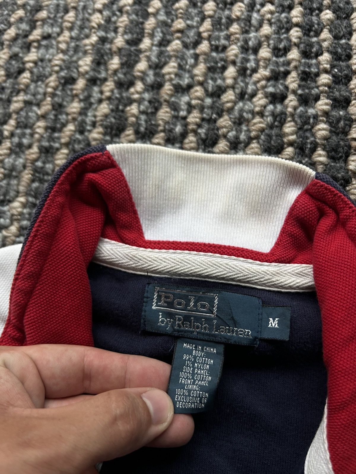 Polo Ralph Lauren 00’s Polo Ralph Lauren Great Britain Zip Sweatshirt Big Pony Size US M / EU 48-50 / 2 - 6 Thumbnail