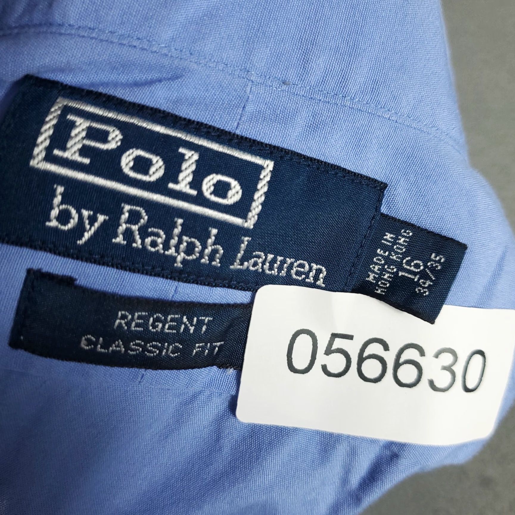 Ralph Lauren Ralph Lauren Dress Shirt Mens 16 Blue Long Sleeve Button-Up Cotton Woven Non-Iron Classic Regular Genders Mens Size 42R - 7 Thumbnail