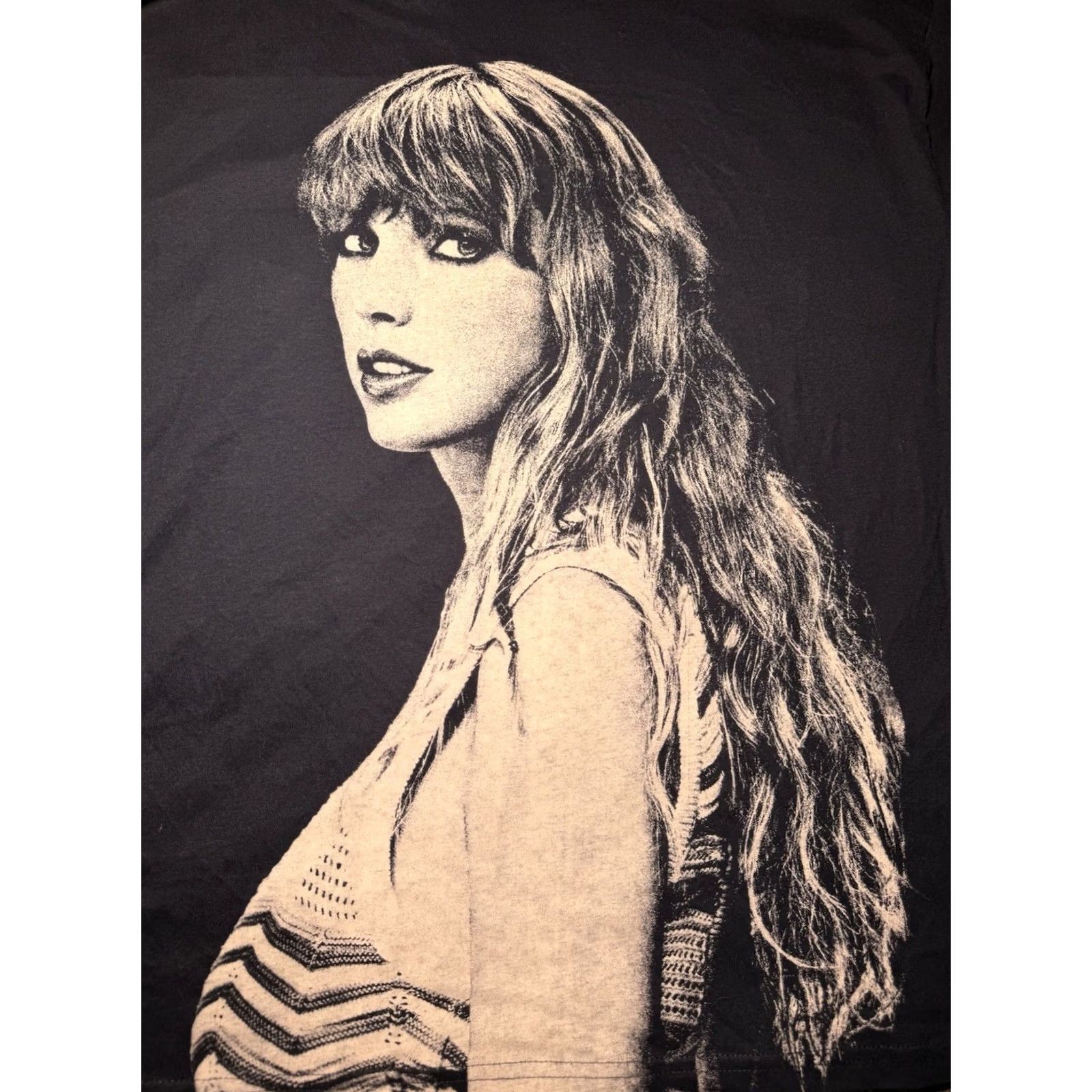 Vintage Taylor Swift The Eras Tour Adult Med Long Sleeve Shirt Official Concert Crew Neck Size M / US 6-8 / IT 42-44 - 3 Thumbnail