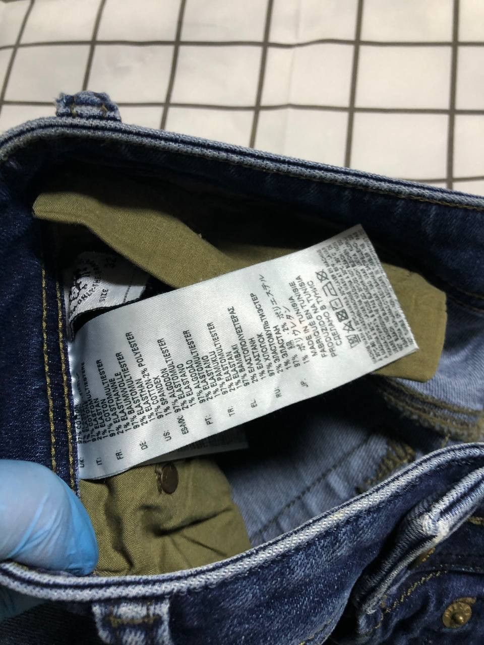 Diesel Diesel Industry Safado Slim Straight Acid Wash Denim Jeans Size US 32 / EU 48 - 17 Thumbnail