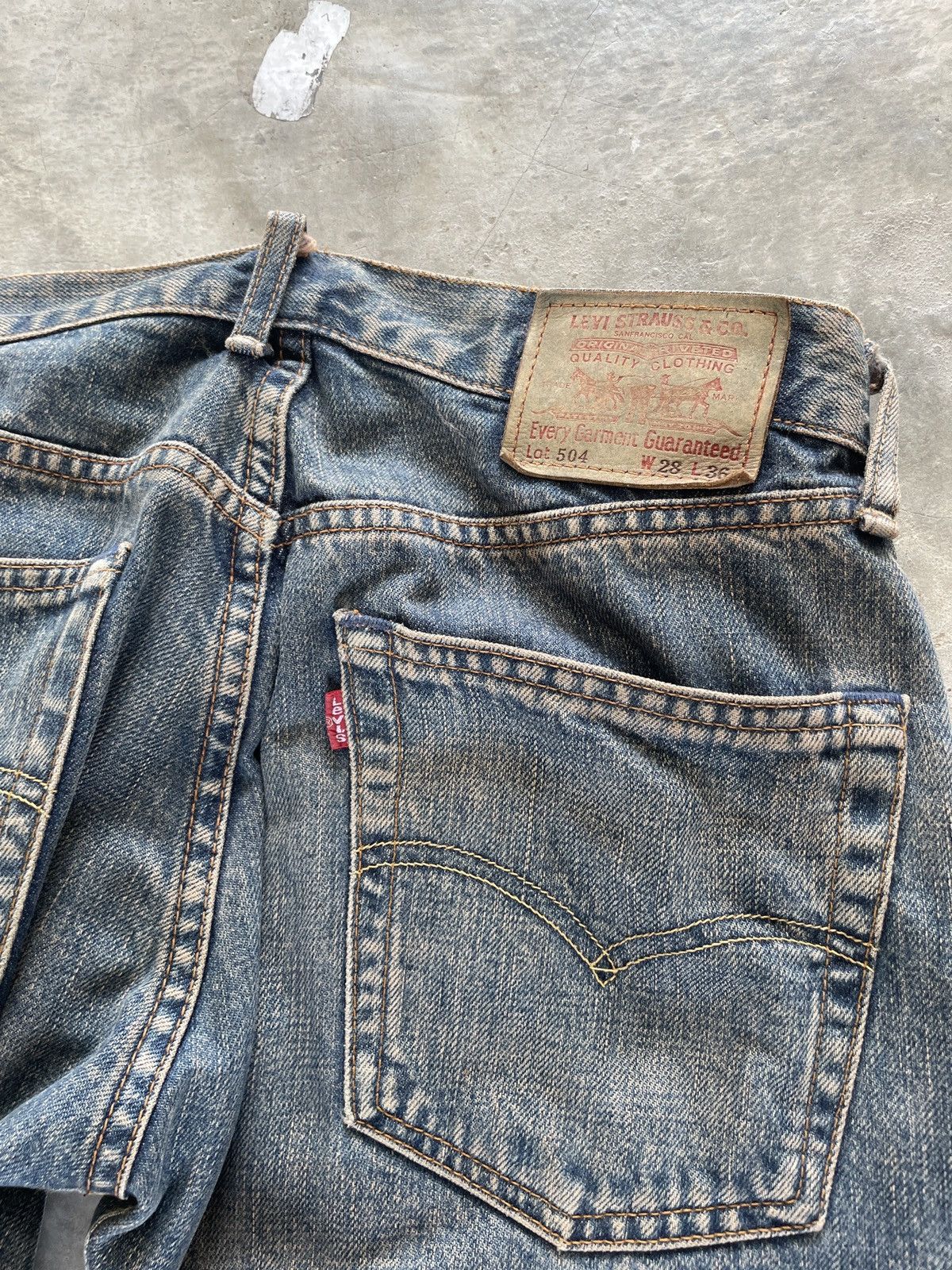 Levi's levis jeans Size US 28 / EU 44 - 4 Thumbnail