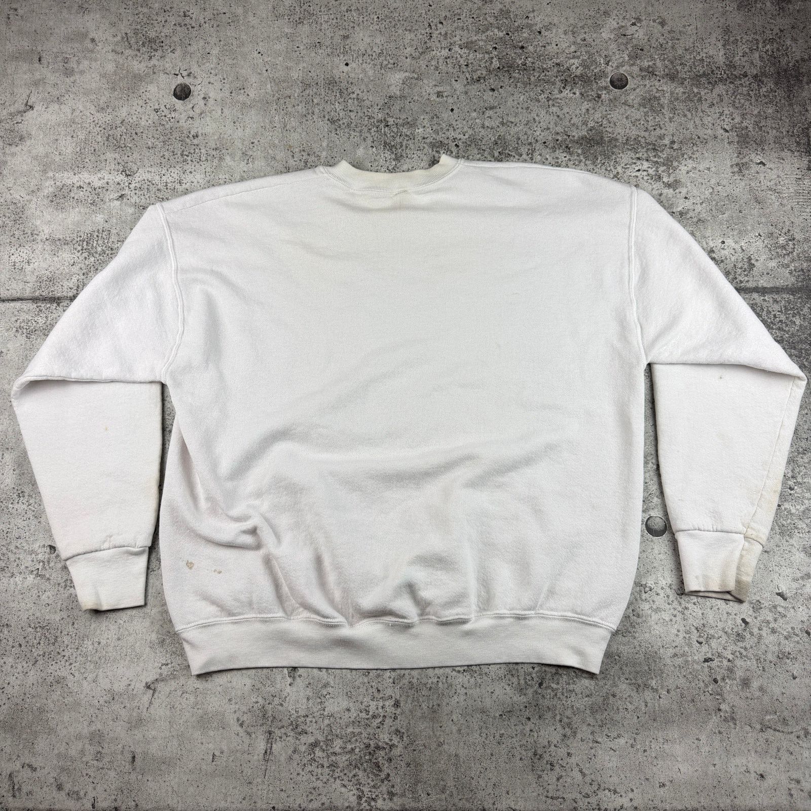 Fruit Of The Loom Vintage Devil Sweatshirt "Trust Me" Size Large 1995 Size US L / EU 52-54 / 3 - 6 Thumbnail