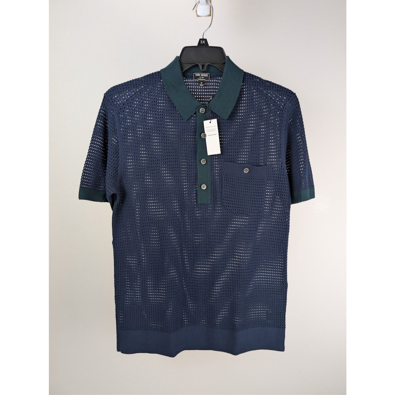 Todd Snyder o1rshd1 CC20 Polo Shirt in Classic Navy Size US S / EU 44-46 / 1 - 2 Thumbnail
