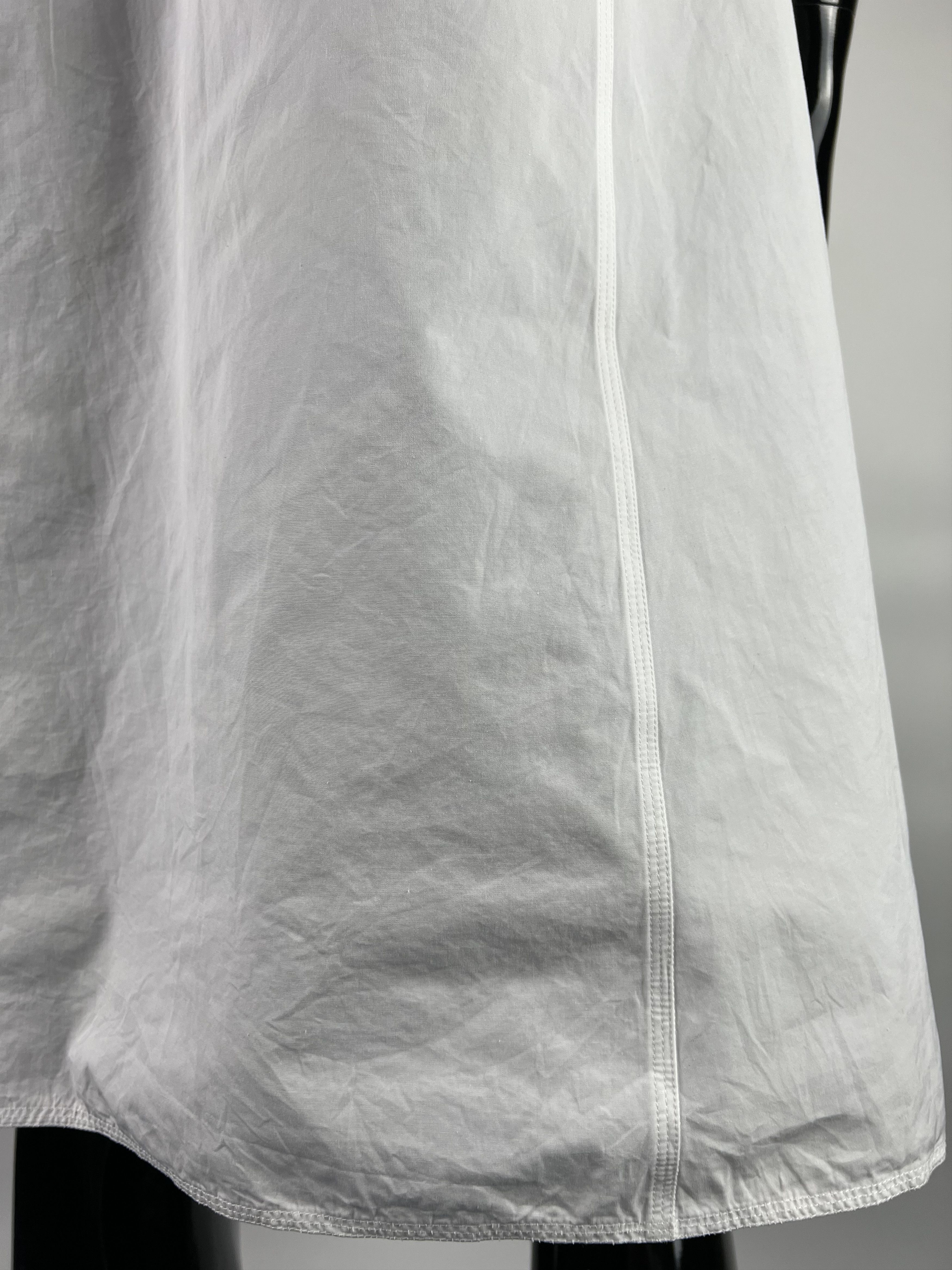 SOFIE D'HOORE Sofie D'Hoore White Cotton Midi Dress Size 34 Size XS / US 0-2 / IT 36-38 - 6 Thumbnail