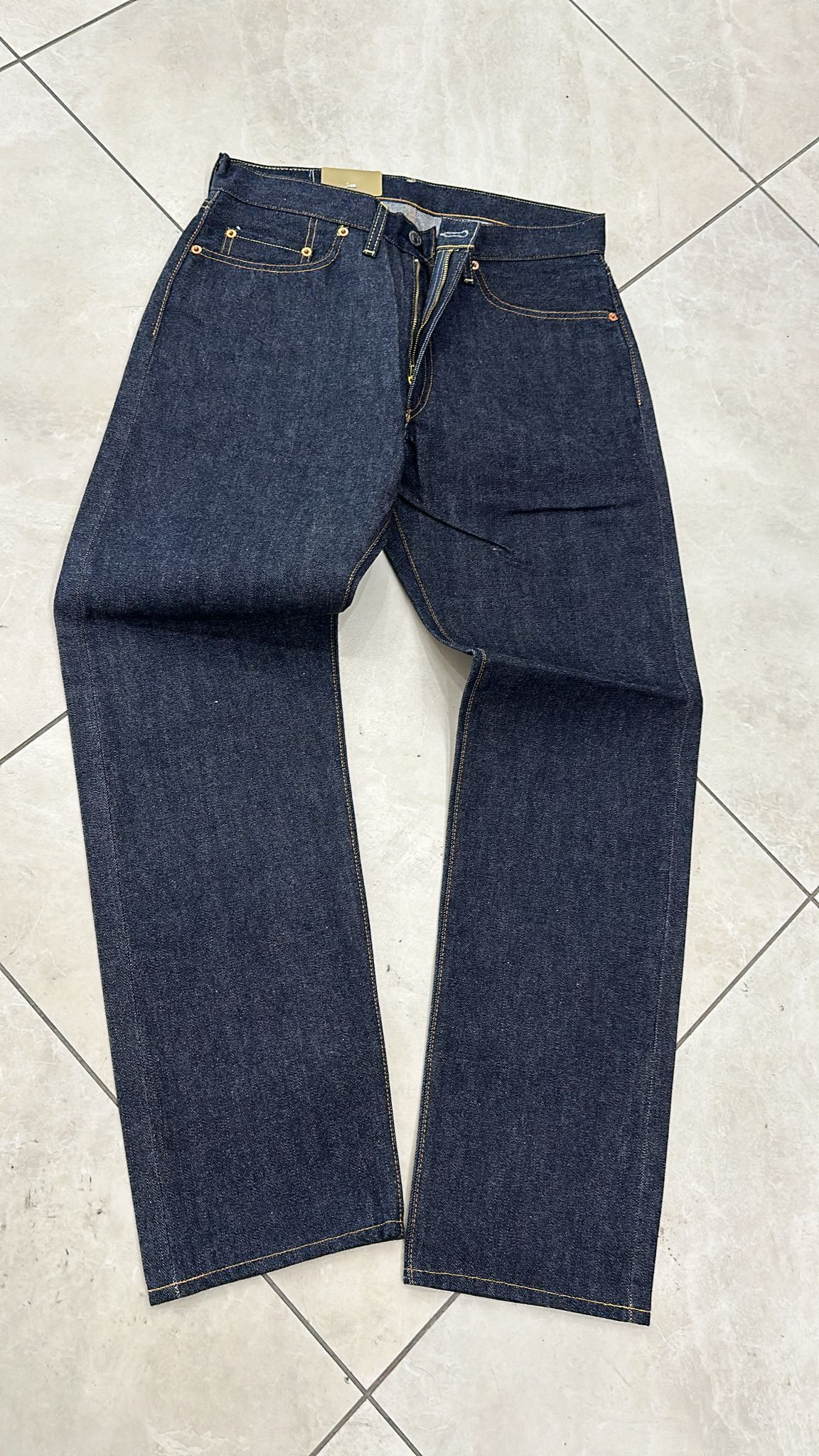 Levi's Vintage Clothing LVC Levi's Vintage Clothing 1954 501XX BigE Selvedge Jeans Size US 34 / EU 50 - 3 Thumbnail