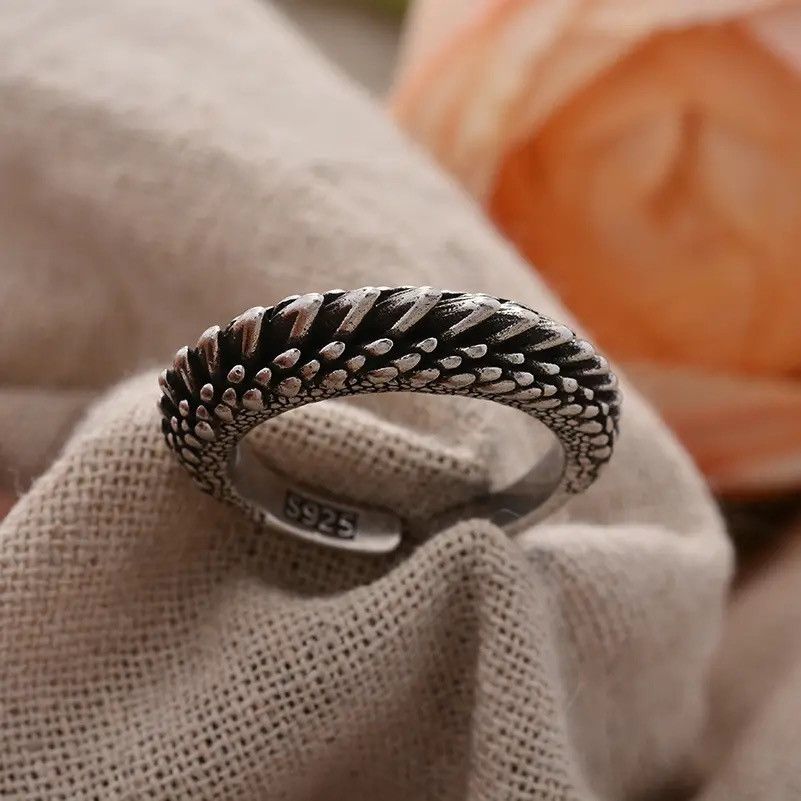 Jewelry Vintage Lizard Armor Ring Size ONE SIZE - 1 Thumbnail