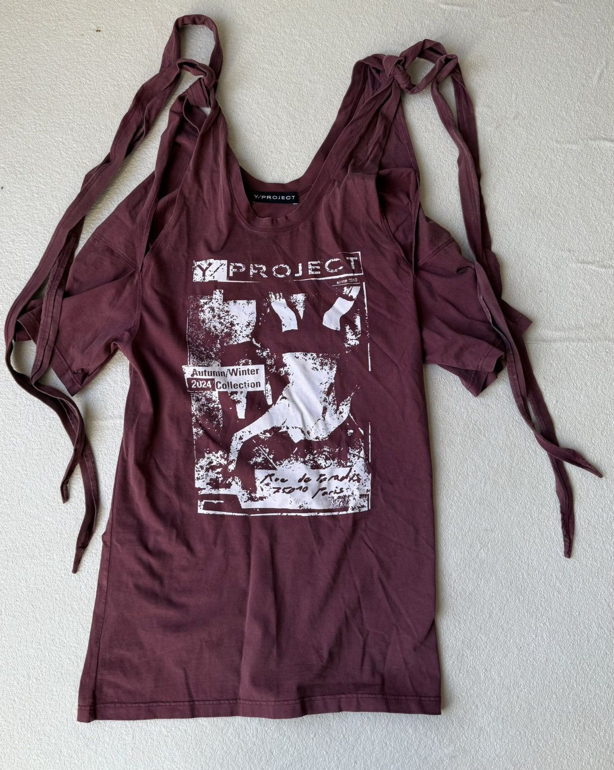 Y/Project **RARE** Y/Project Multi Scarf Rock Band Print Dress Size XS / US 0-2 / IT 36-38 - 1 Thumbnail