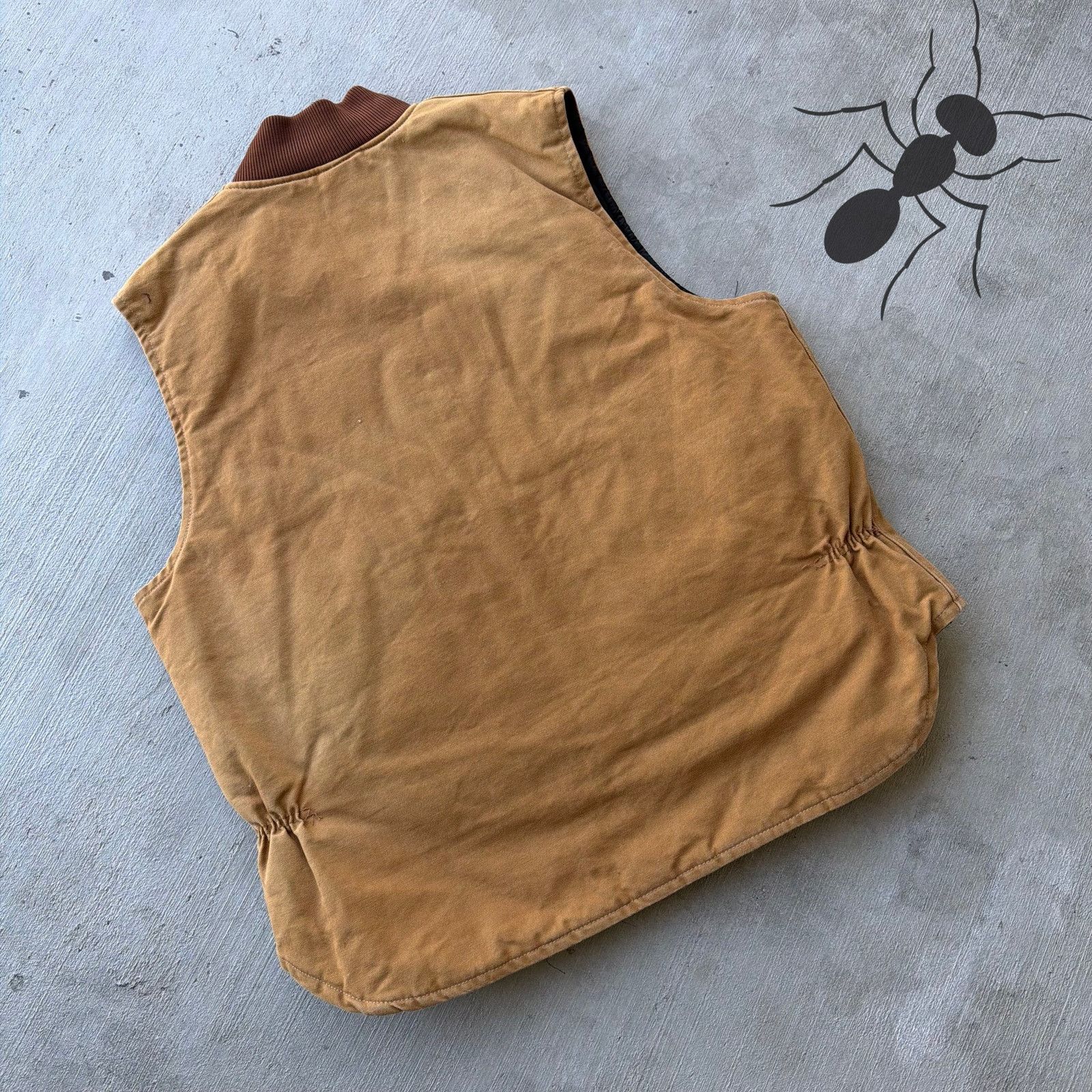 Carhartt × Vintage Carhartt V01 brown work wear vest Size US XL / EU 56 / 4 - 4 Thumbnail