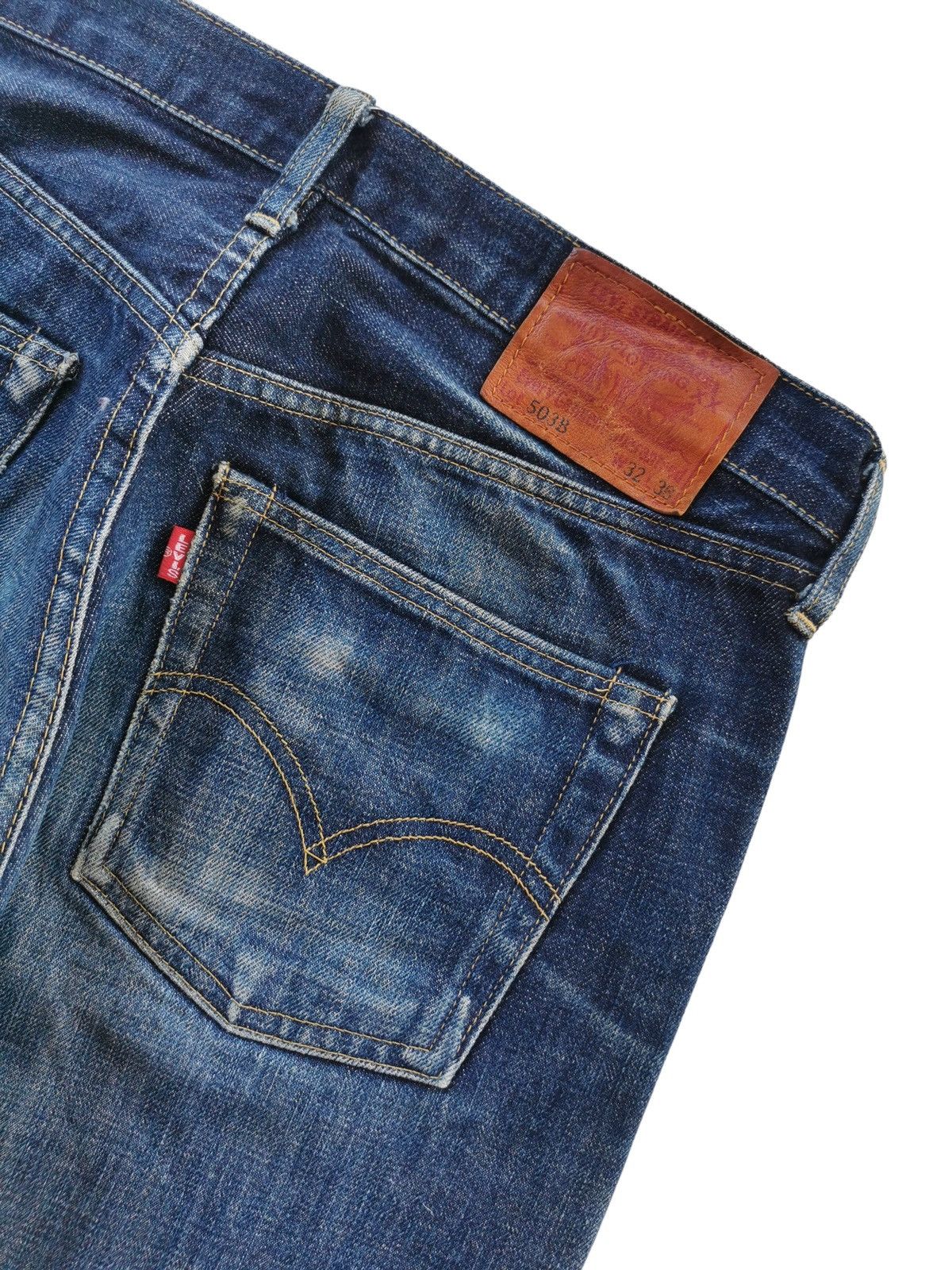 Levi's Levis 503B Vintage Selvedge Redline Jeans Size US 32 / EU 48 - 8 Thumbnail