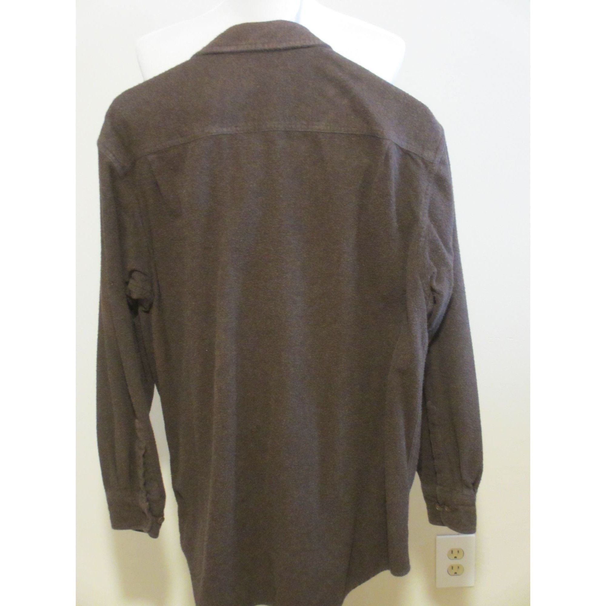 St. Johns Bay St. Johns Bay Medium Tall Brown Long-Sleeve Button-Up Shirt Size US M / EU 48-50 / 2 - 2 Thumbnail
