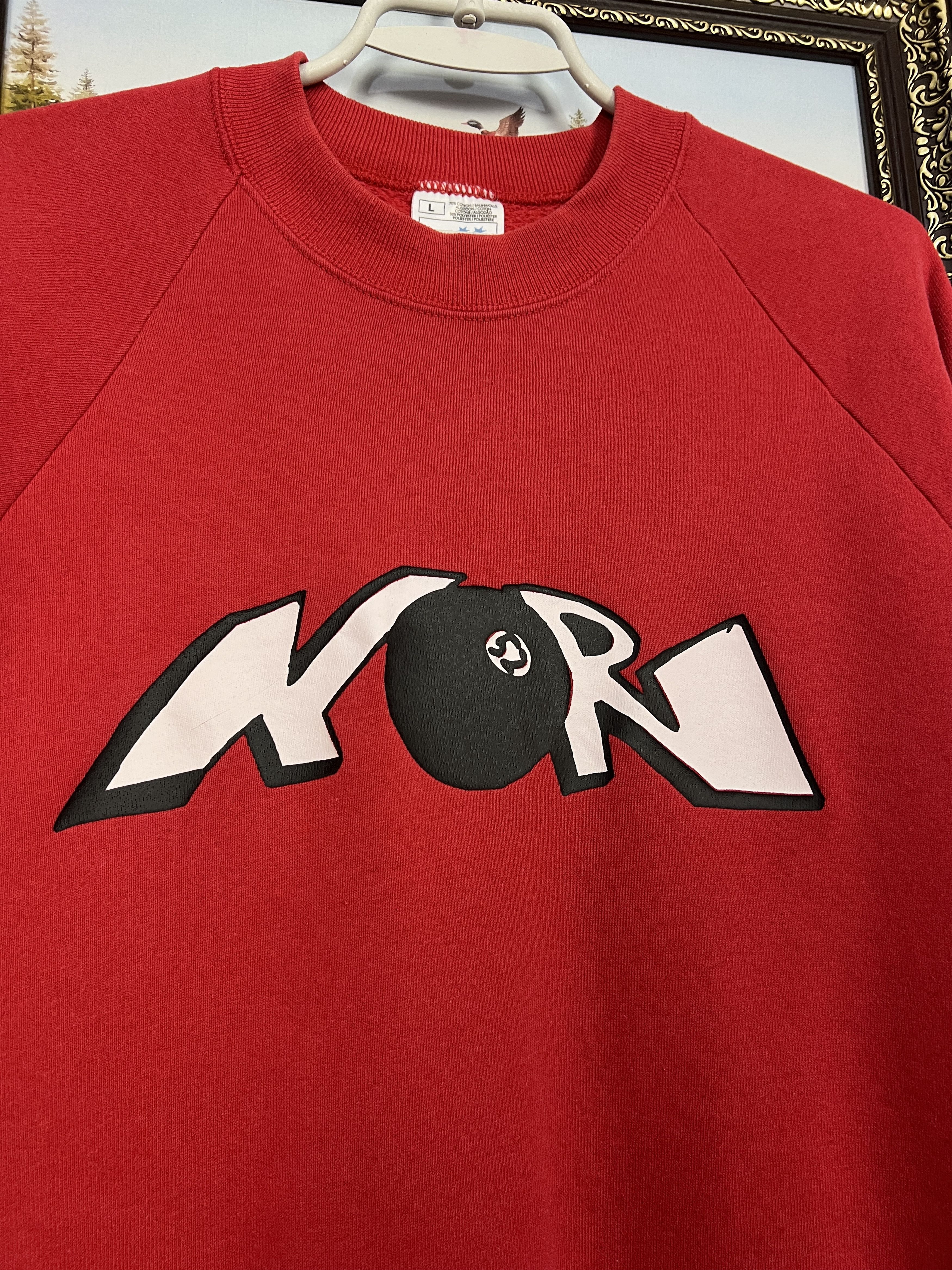Vintage Vintage Korn Band Sweatshirt Crewneck Rare Hip Hop Hype Size US L / EU 52-54 / 3 - 3 Thumbnail