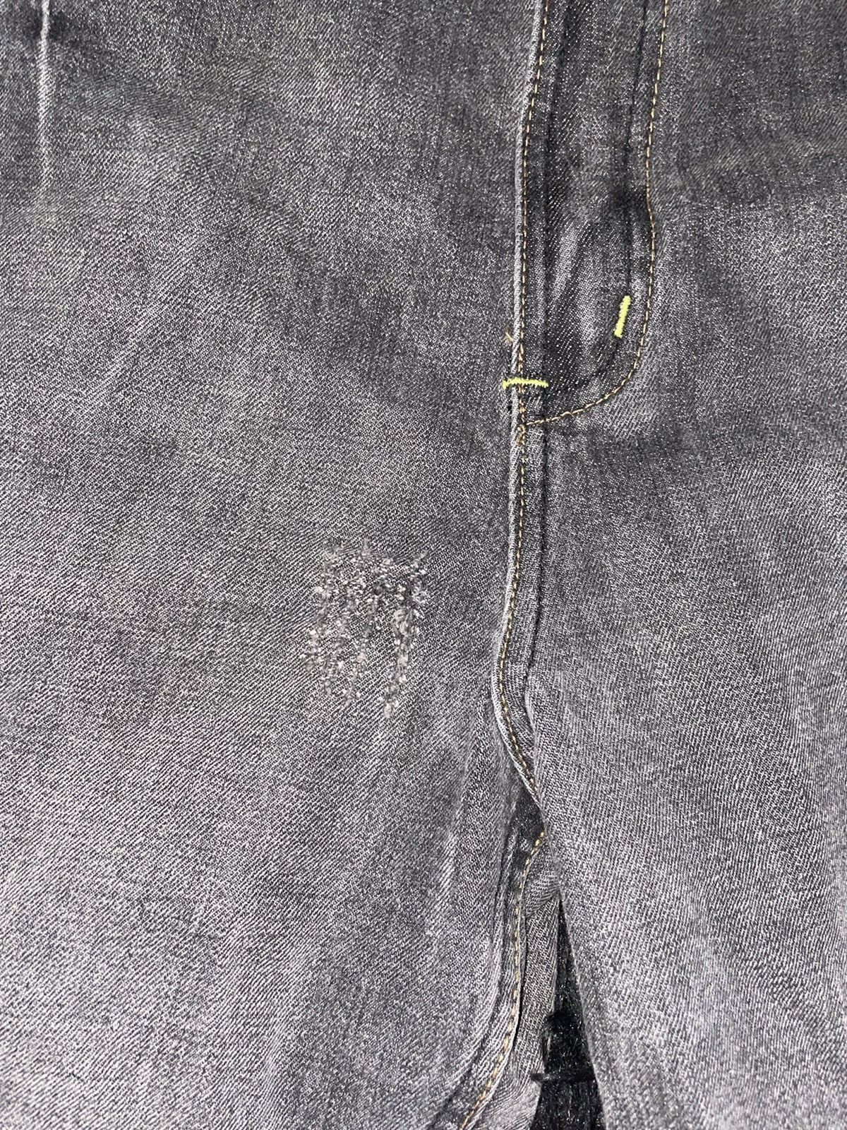 Vintage Vintage Indigo Black Denim Shorts Size US 36 / EU 52 - 7 Thumbnail