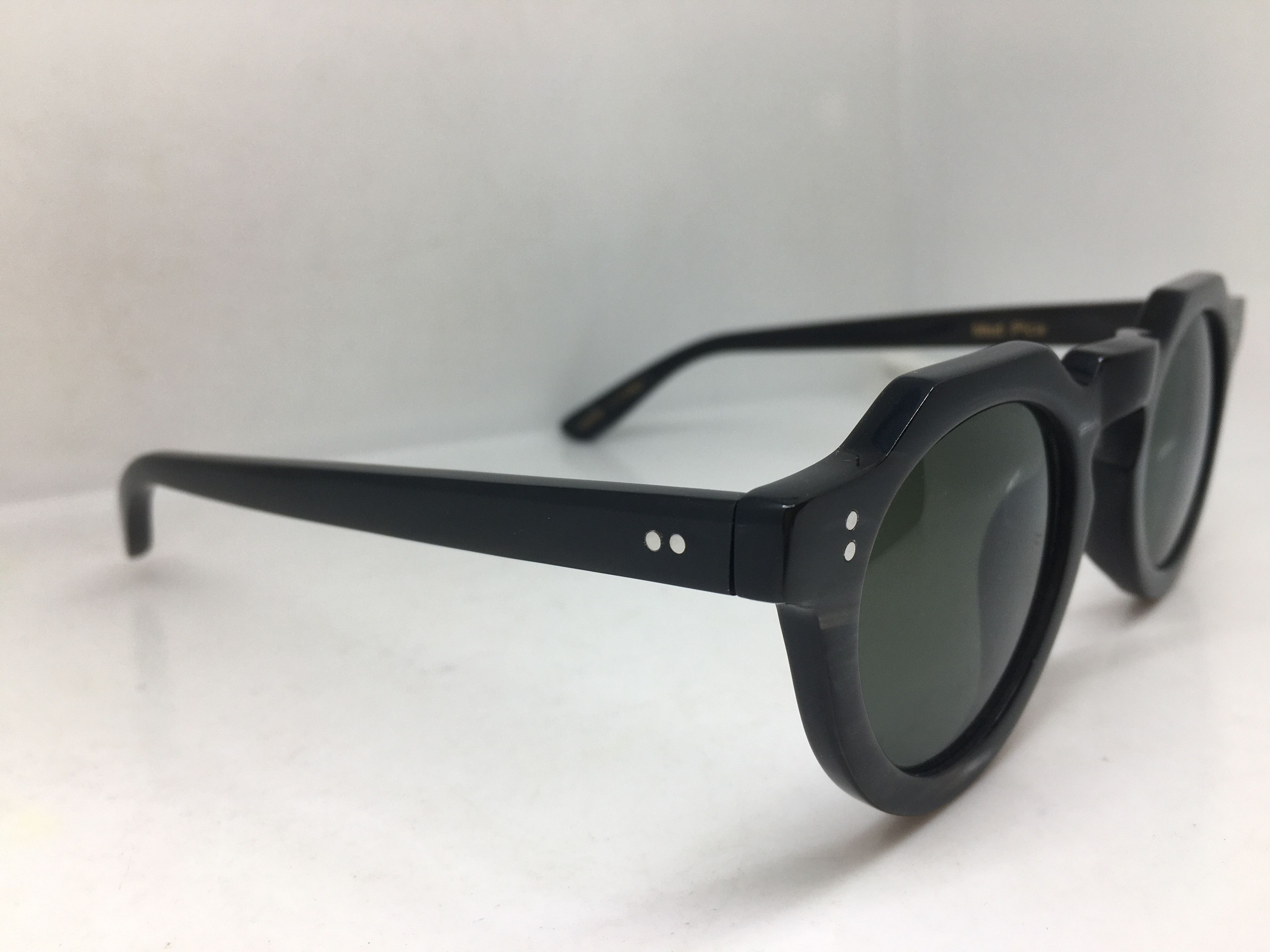 Lesca Lunetier Lesca Lunetier Genuine Horn PICA Architect Sunglasses Size ONE SIZE - 2 Thumbnail