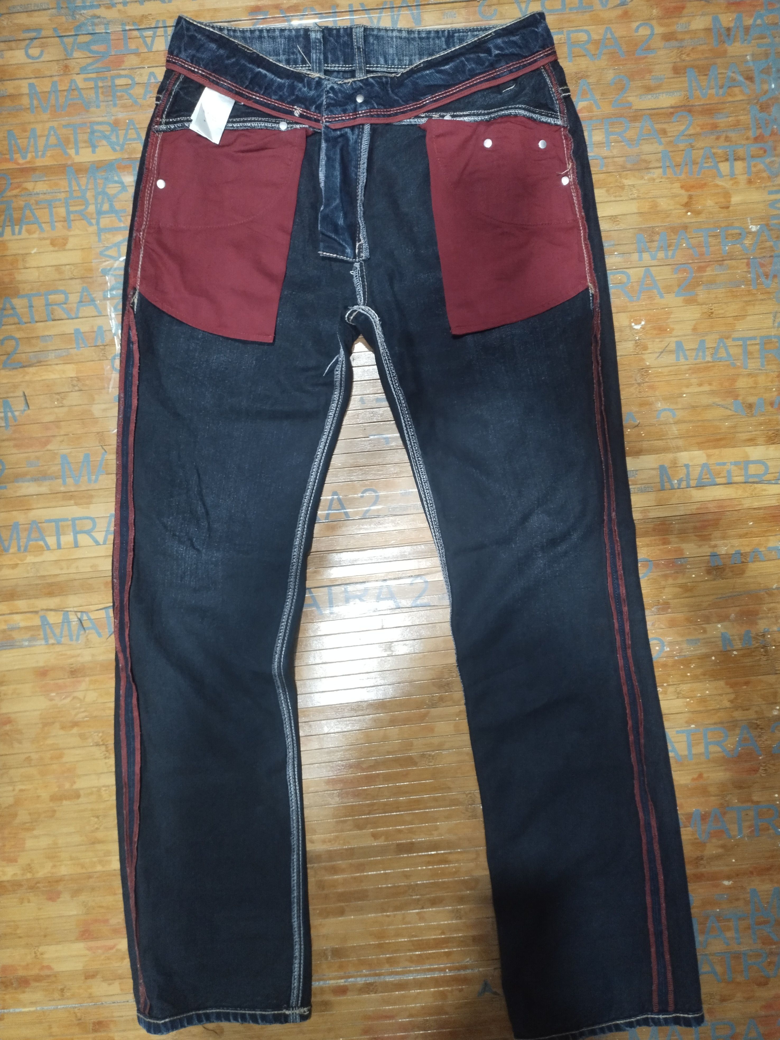 Japanese Brand Jeans Rush/Hour Selvedge Sz 32" Size US 32 / EU 48 - 9 Thumbnail
