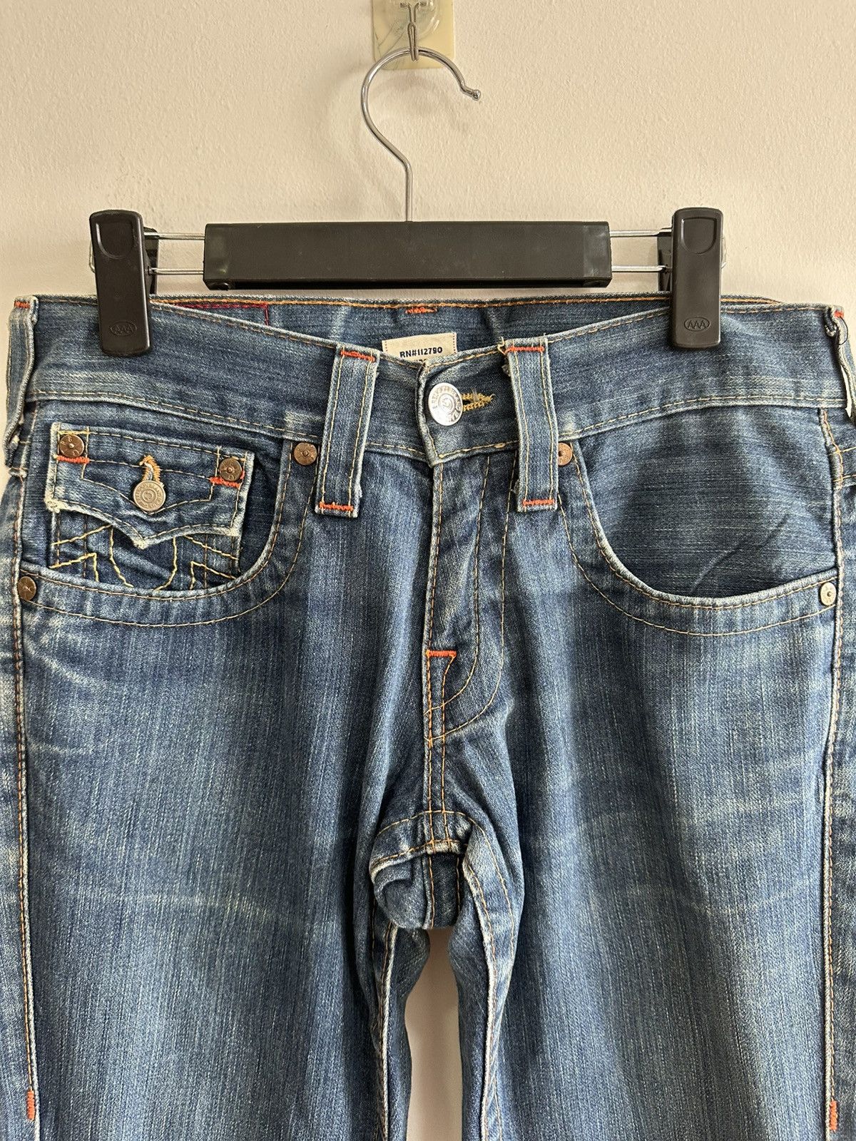True Religion Vintage True Religion Denim Jeans Unisex Size 32" / US 10 / IT 46 - 4 Thumbnail