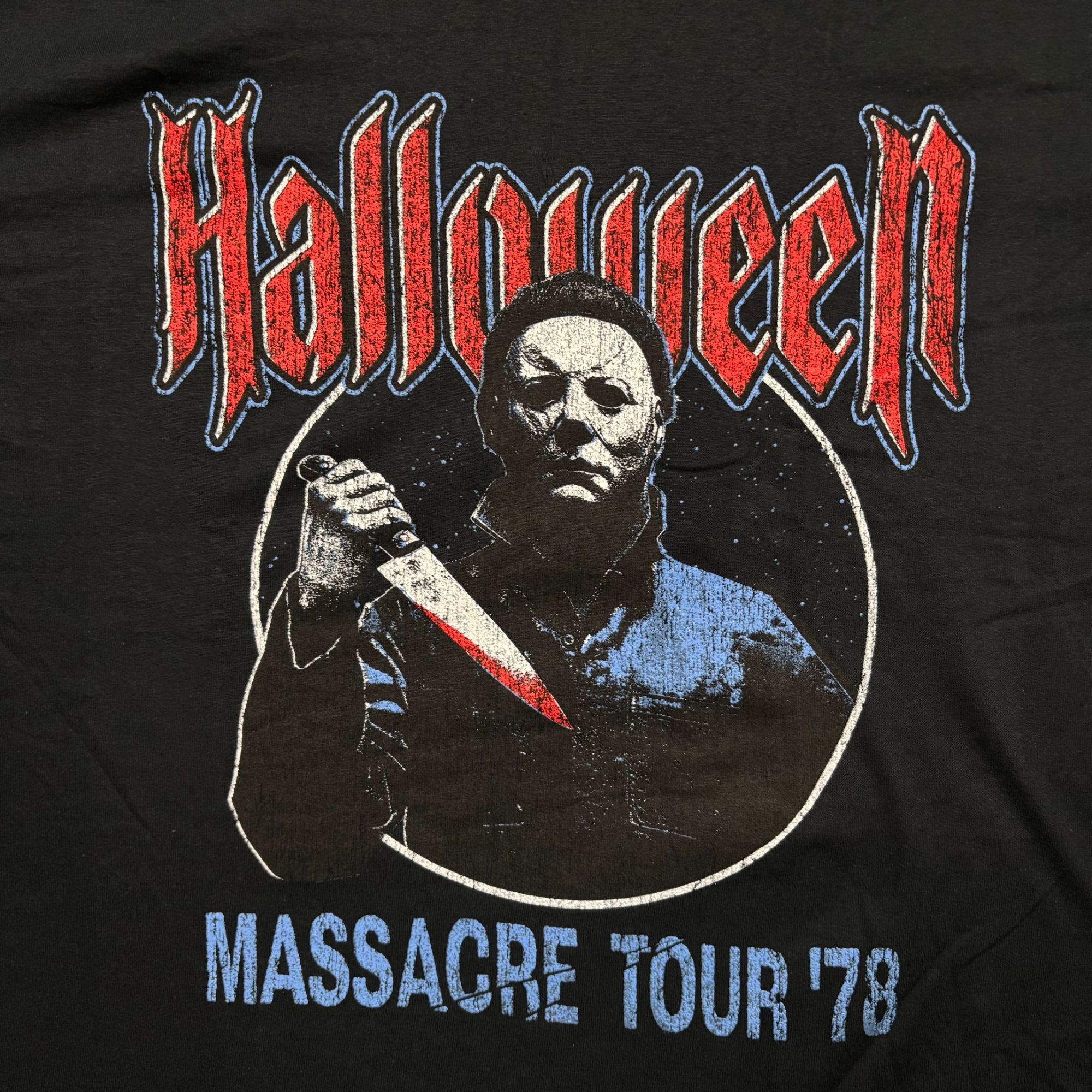 Universal Studios John Carpenter's Halloween Massacre Tour 78 Horror Tee 2XL Size US XXL / EU 58 / 5 - 2 Thumbnail
