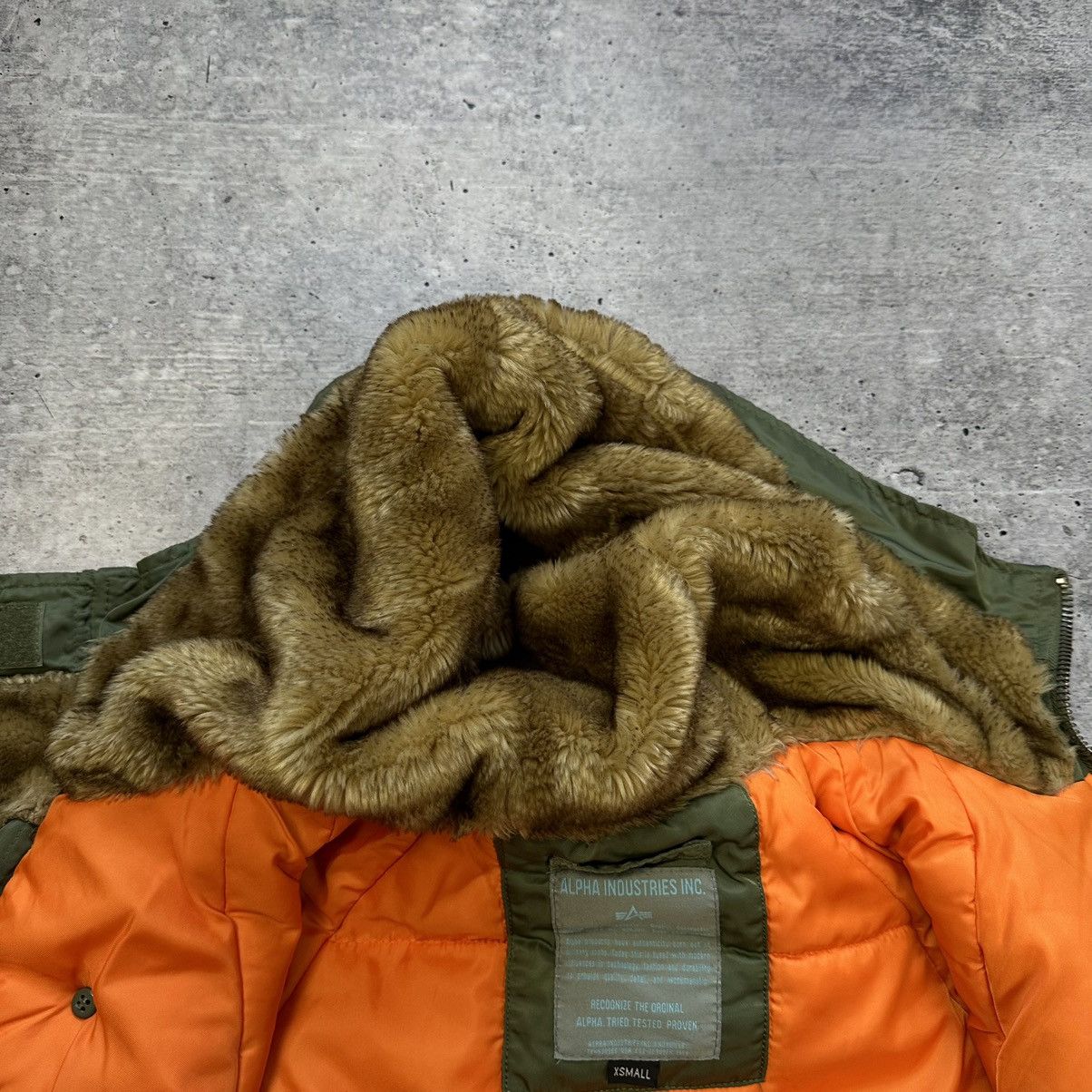 Alpha Industries × Vintage Alpha Industries N3B VF 59 Parka Jacket Sage Green Size XS Size XS / US 0-2 / IT 36-38 - 25 Thumbnail