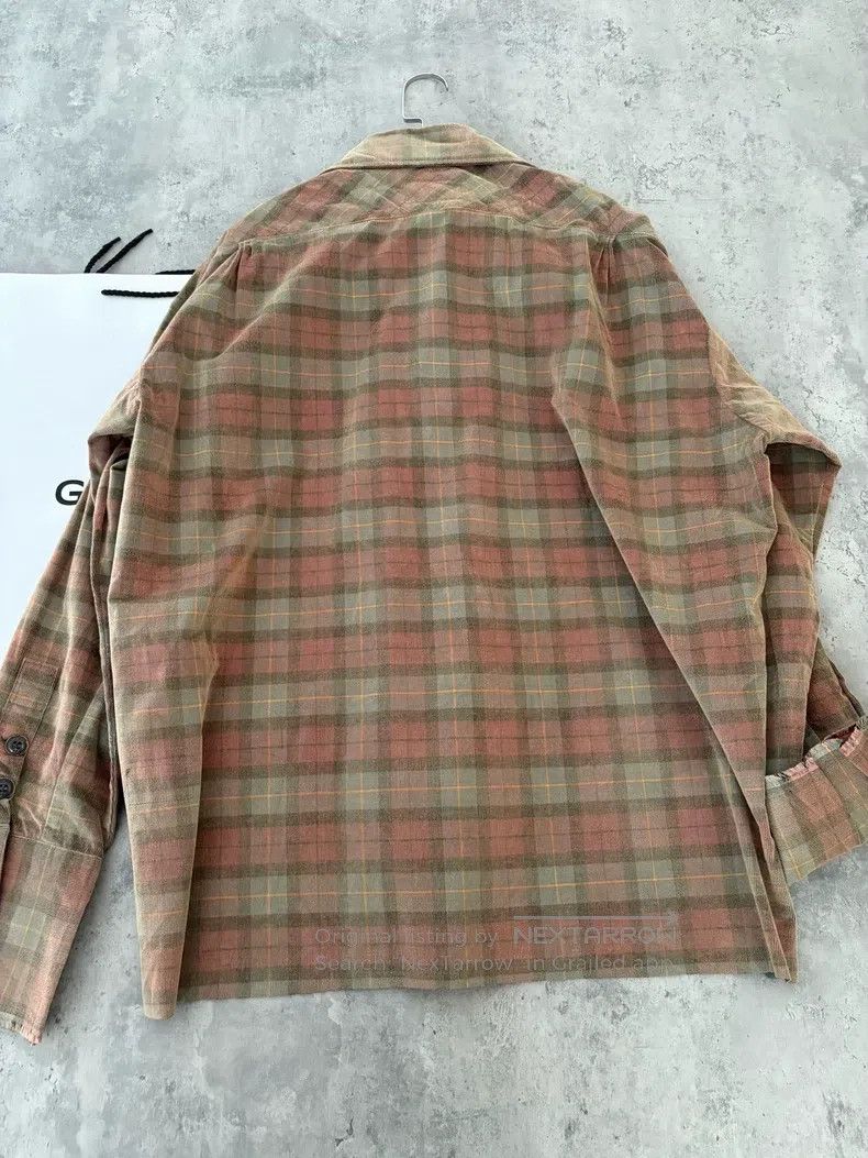 Greg Lauren Greg Lauren Checked Shirt Size US XL / EU 56 / 4 - 6 Thumbnail