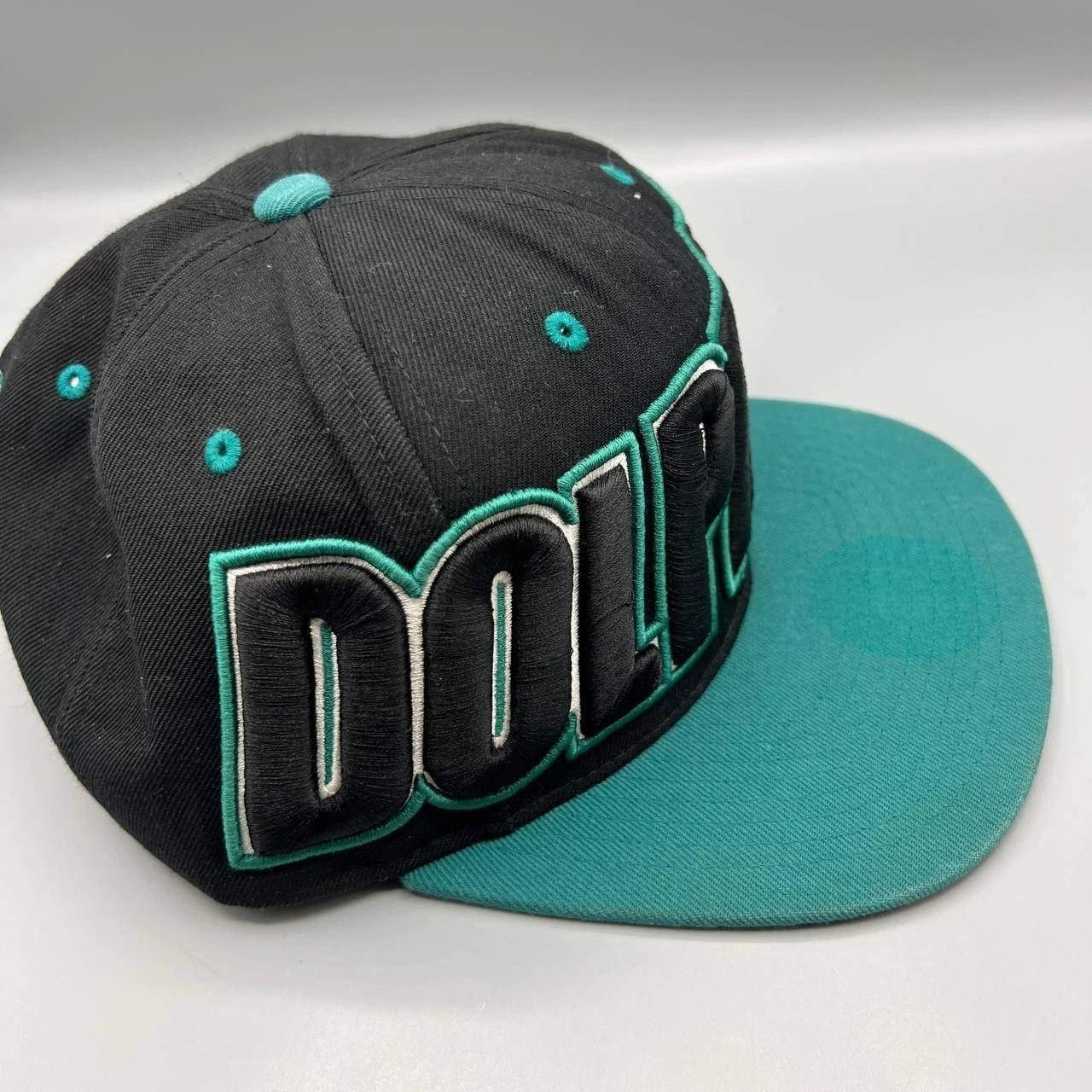 Mitchell & Ness Miami Dolphins Hat Men NFL Vintage Snap Back Cap Size ONE SIZE - 7 Thumbnail