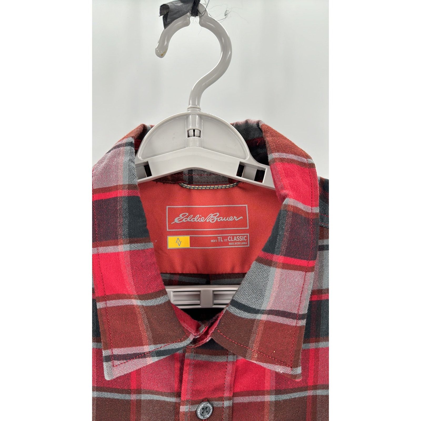 Eddie Bauer Eddie Bauer Classic Fit Flannel Buffalo check size LT Size US L / EU 52-54 / 3 - 4 Thumbnail