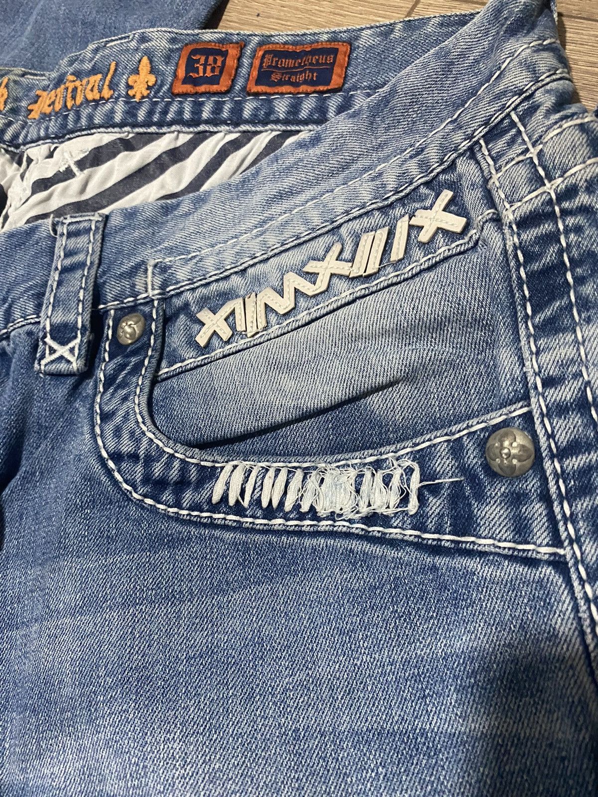 Rock Revival Rock Revival i6w9 Vintage Denim Pants Size US 38 / EU 54 - 19 Thumbnail