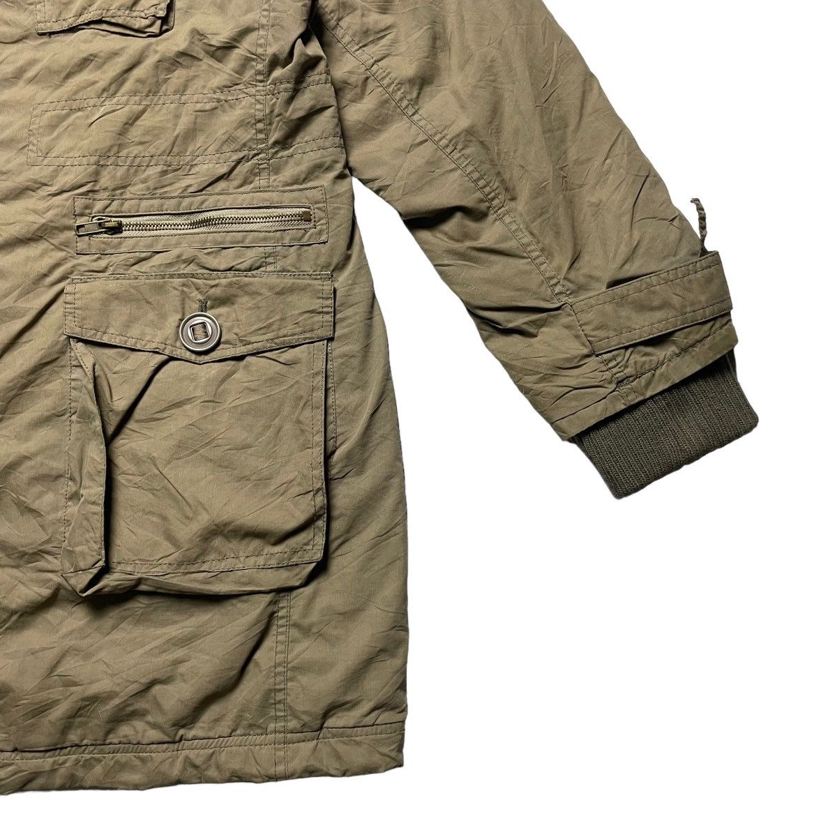 If Six Was Nine 🇯🇵 LA SCENE PRIVEE MULTIPOCKET SHERPA HOODED JACKET Size US XL / EU 56 / 4 - 4 Thumbnail