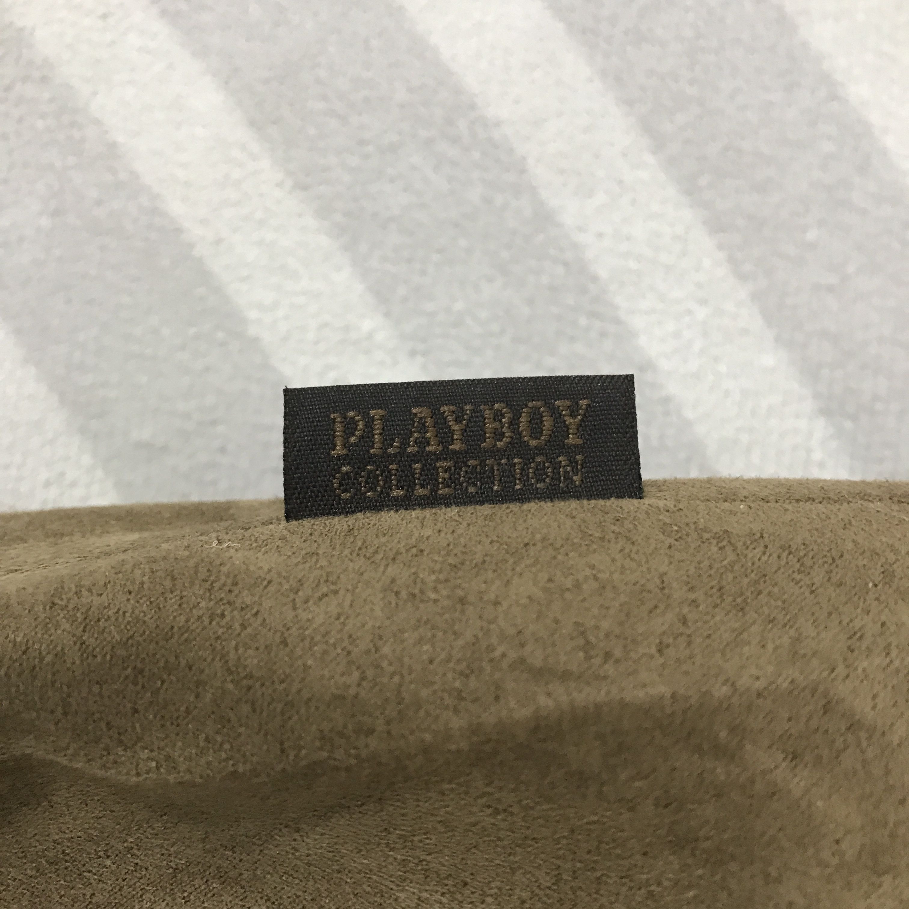 Playboy × Vintage Vintage Playboy Collection Bomber style Brown Jacket Size US M / EU 48-50 / 2 - 7 Thumbnail
