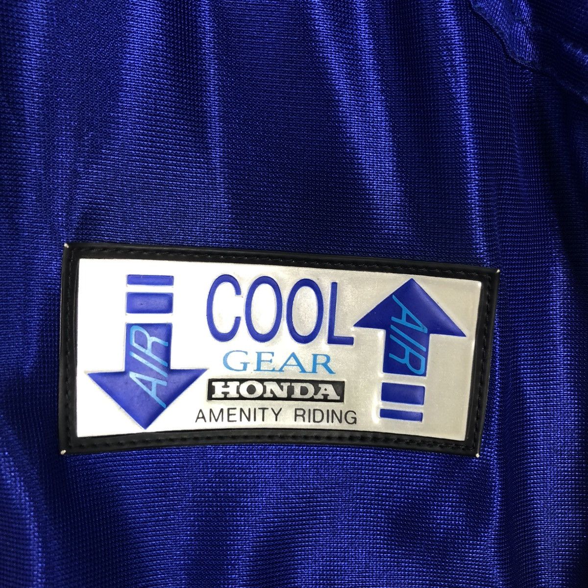 Honda 🔥VINTAGE RACING BOMBER BIKER JACKET HONDA BIG LOGO Size US L / EU 52-54 / 3 - 21 Thumbnail