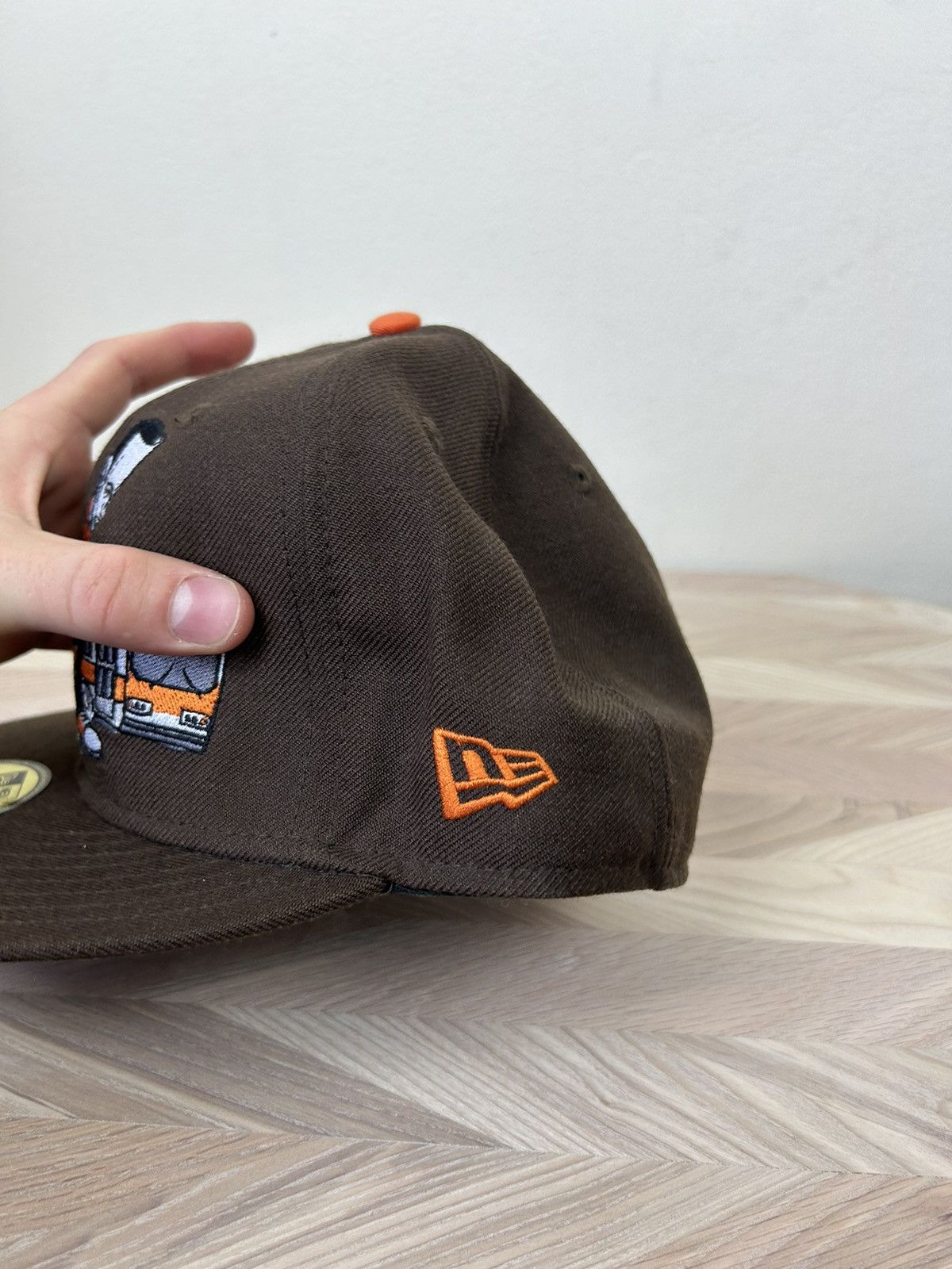 Hat Club × MyFitteds × New Era Rare Sam Flores Upper Playground BART 59fifty New Era Fitted Size ONE SIZE - 4 Thumbnail