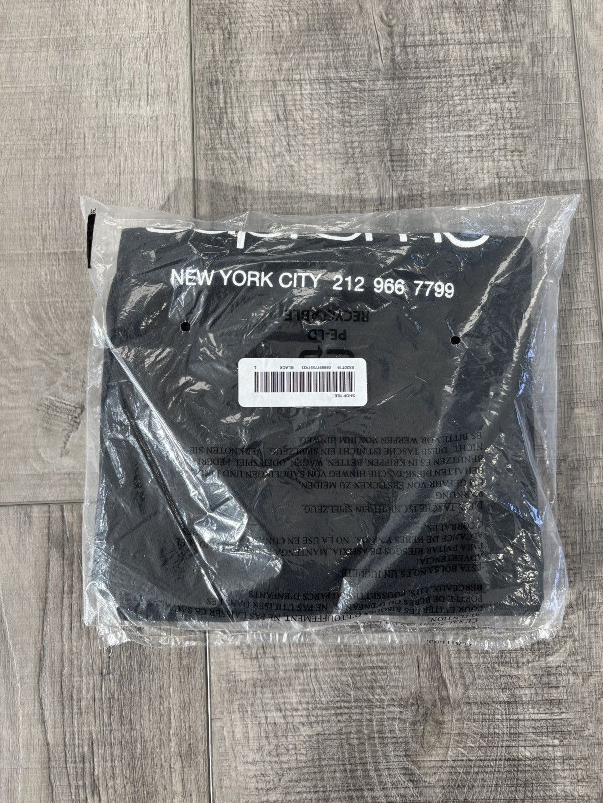 Supreme Supreme Shop Tee Black Large SS20 Size US L / EU 52-54 / 3 - 2 Thumbnail